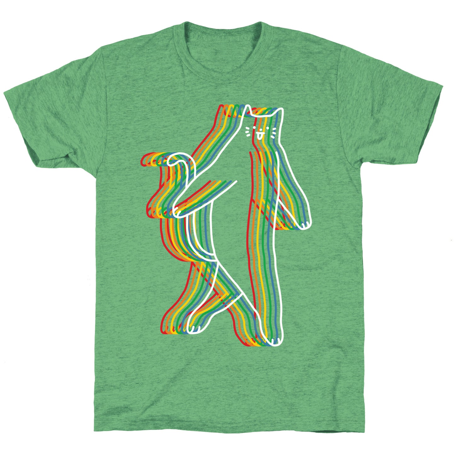 Cryptid Cat Unisex Triblend Tee