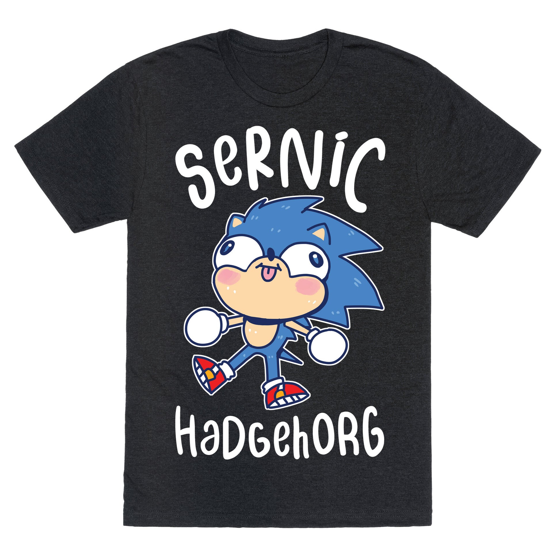 Derpy Sonic Sernic Hadgehorg Unisex Triblend Tee