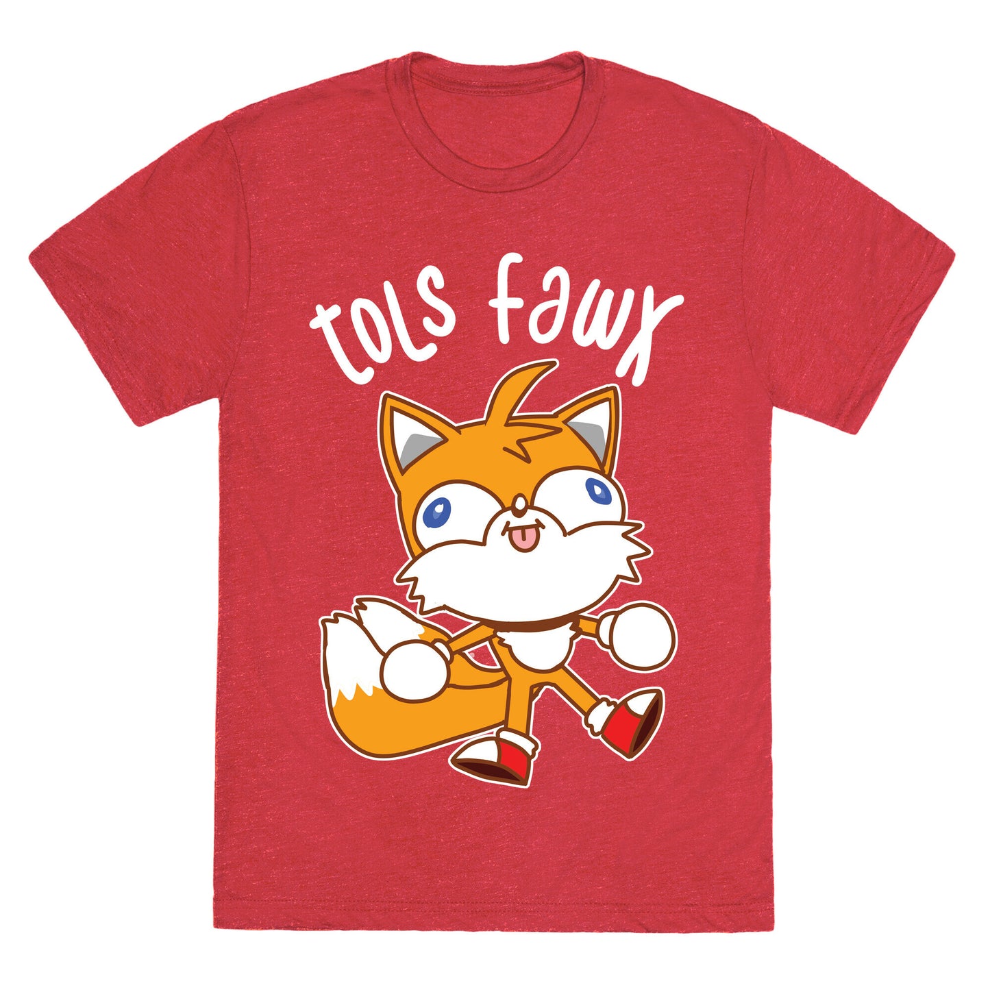 Derpy Tails Tols Fawx Unisex Triblend Tee