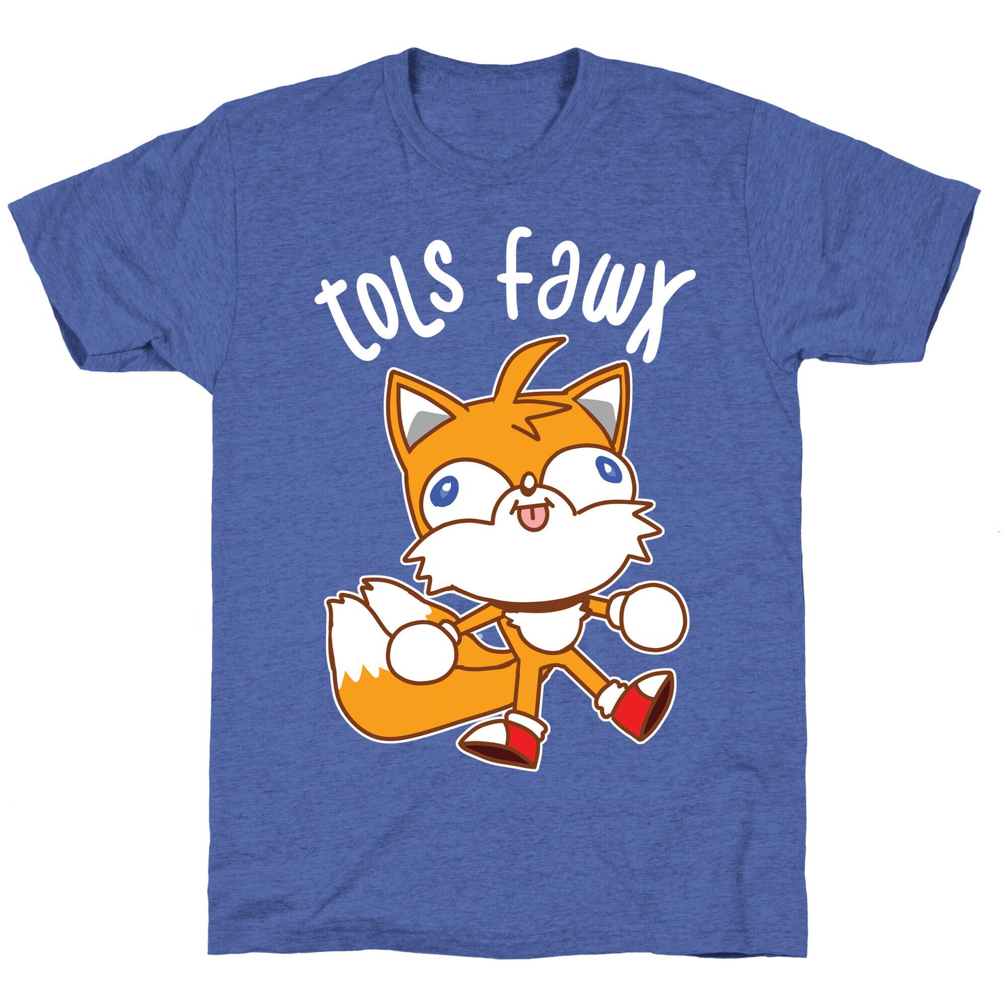 Derpy Tails Tols Fawx Unisex Triblend Tee