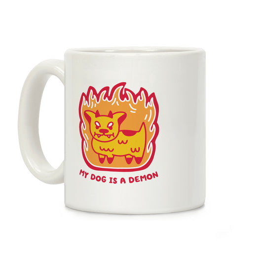 My Dog is a Demon Coffee Mug