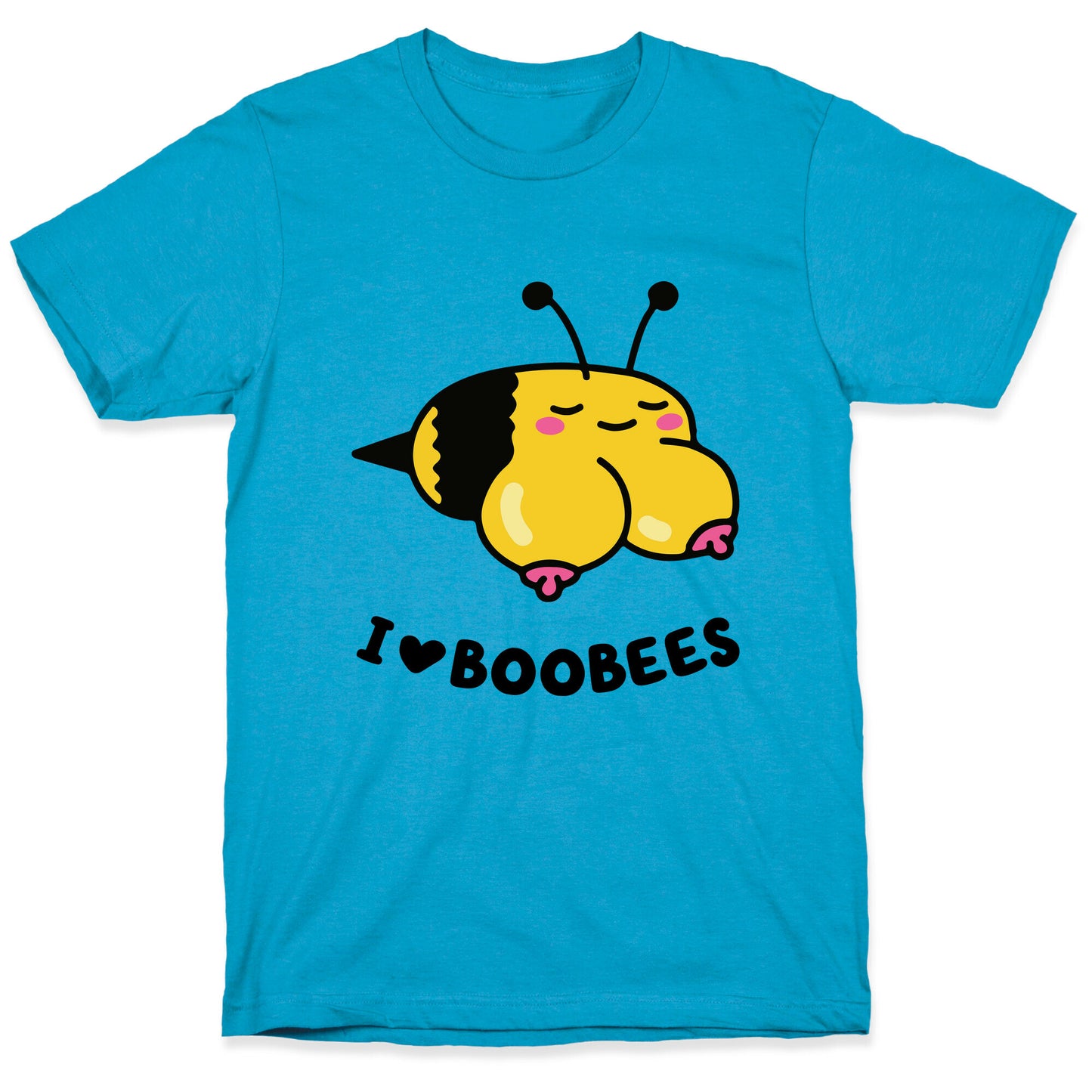 I Love Boobees Unisex Triblend Tee