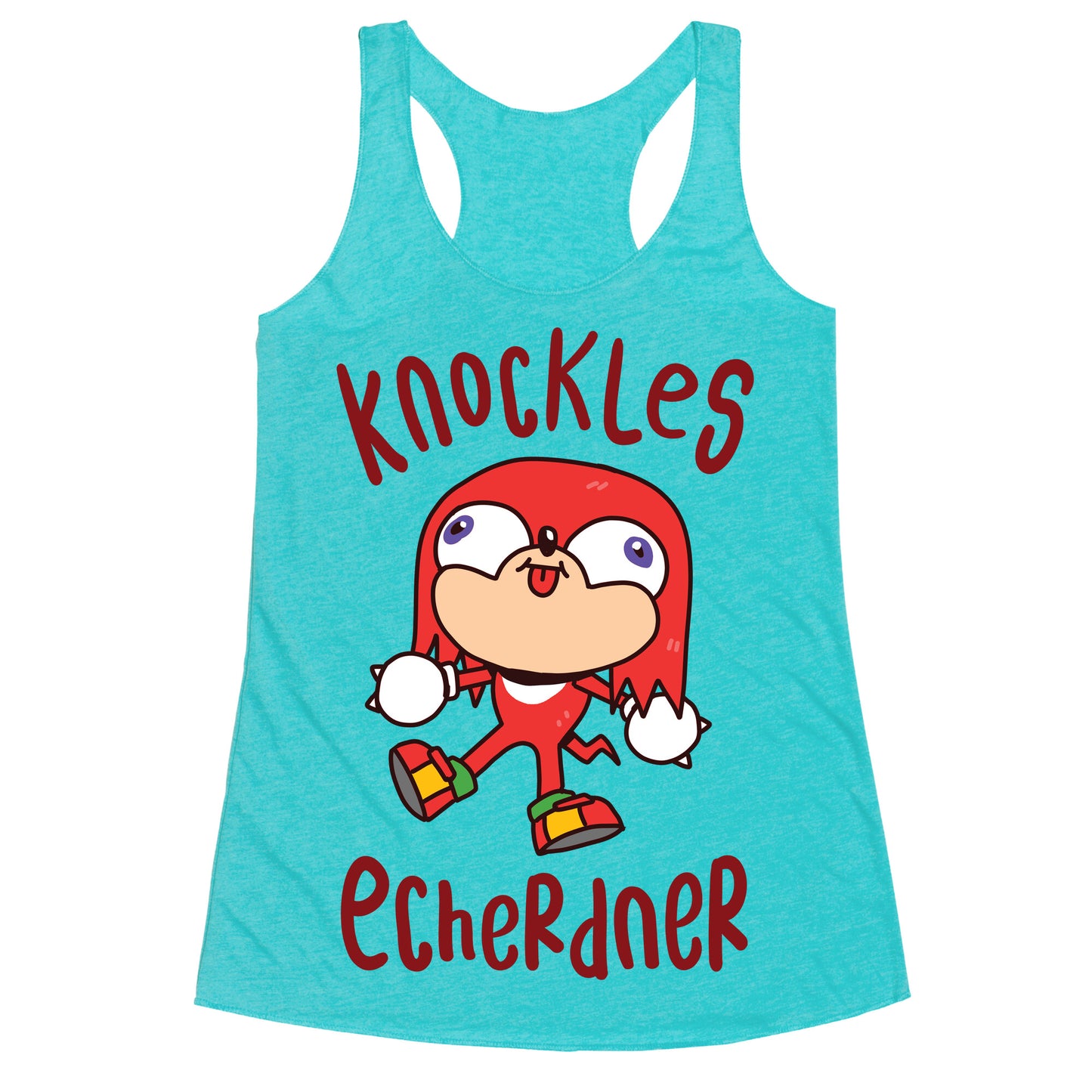 Knockles Echerdner Racerback Tank
