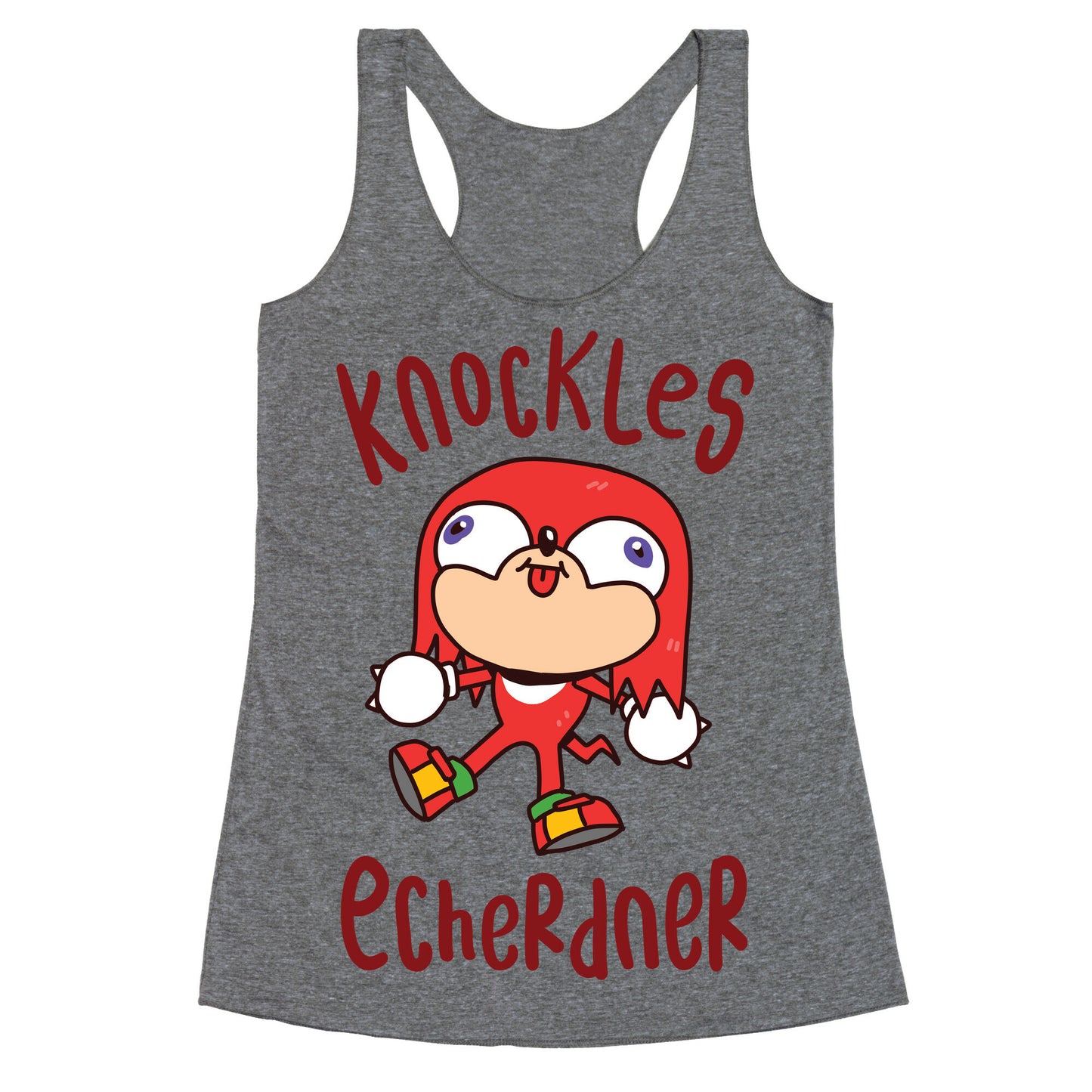 Knockles Echerdner Racerback Tank