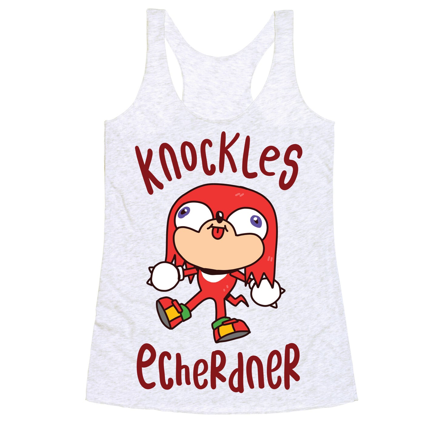 Knockles Echerdner Racerback Tank