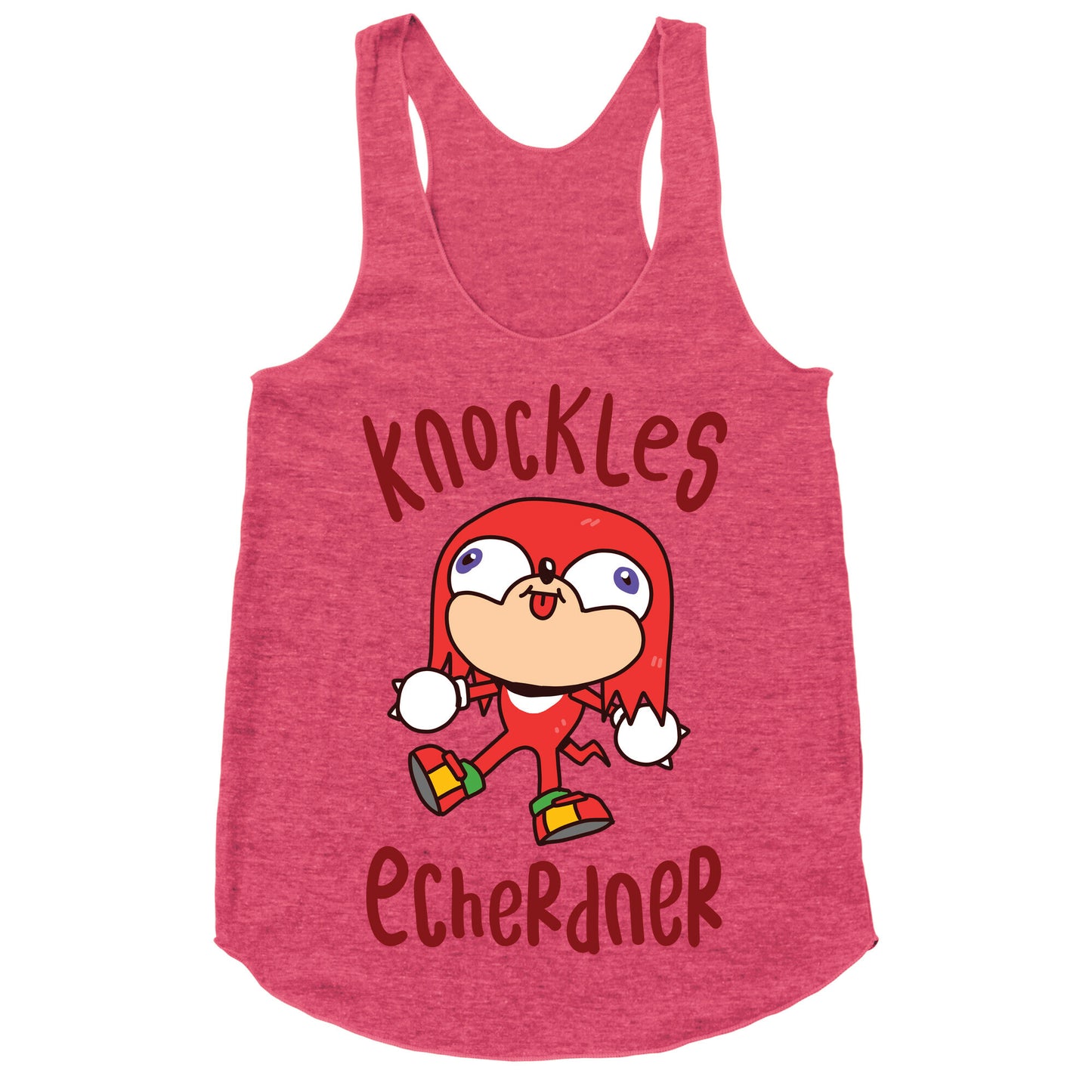 Knockles Echerdner Racerback Tank