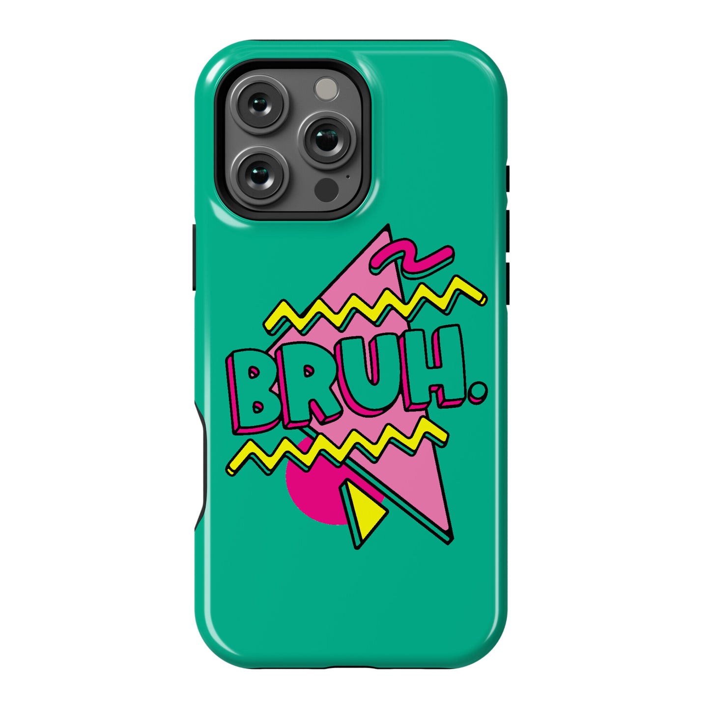 Bruh 90s Parody Phone Case