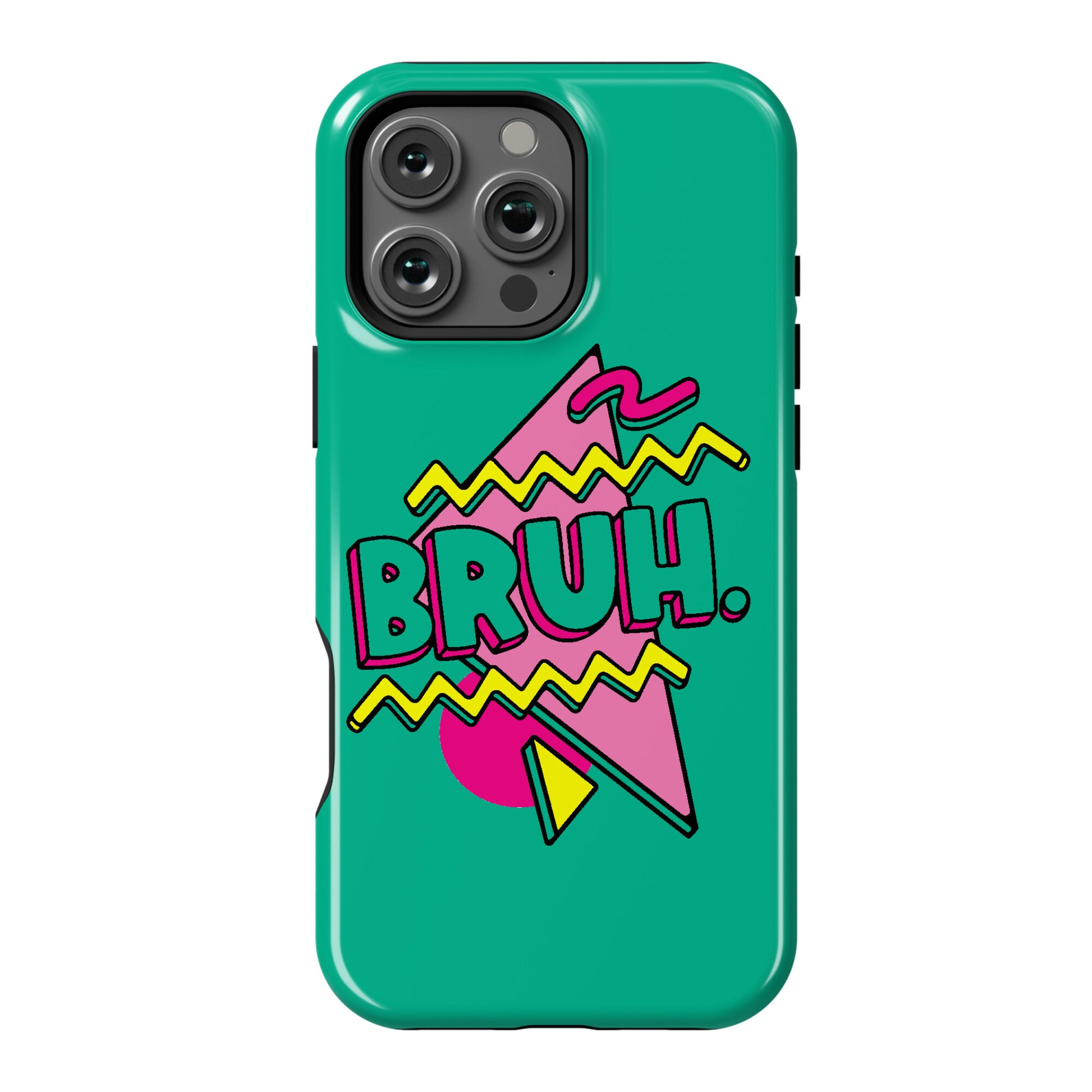 Bruh 90s Parody Phone Case