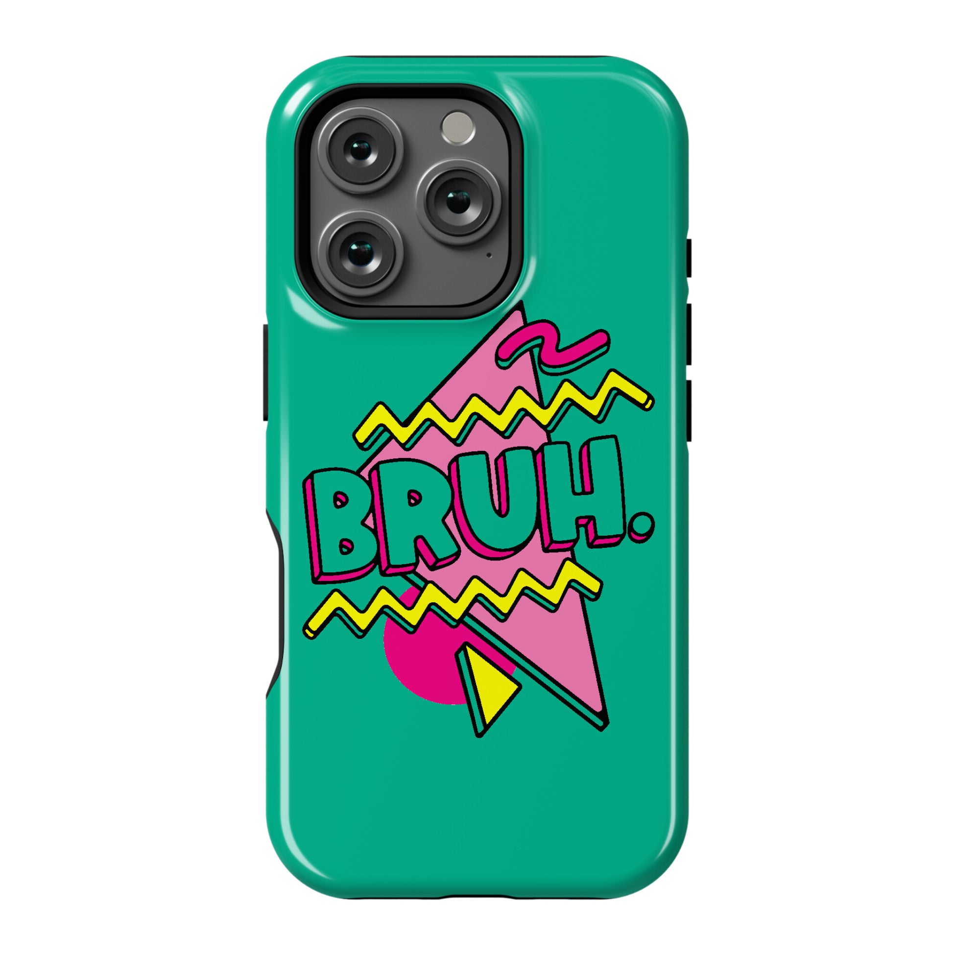 Bruh 90s Parody Phone Case