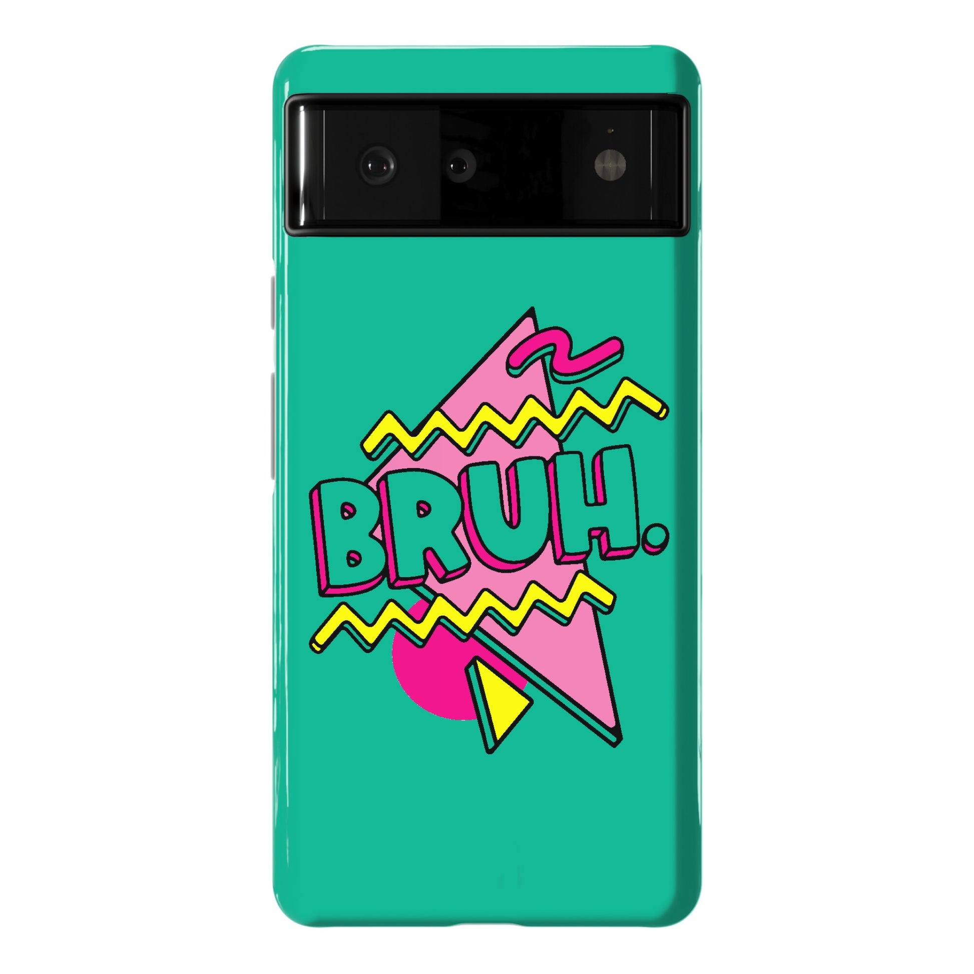 Bruh 90s Parody Phone Case