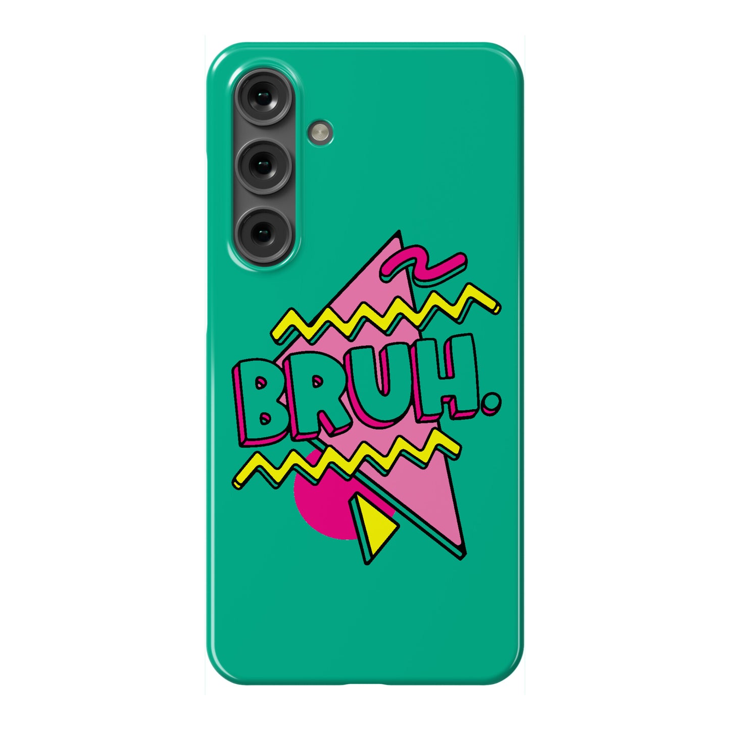 Bruh 90s Parody Phone Case