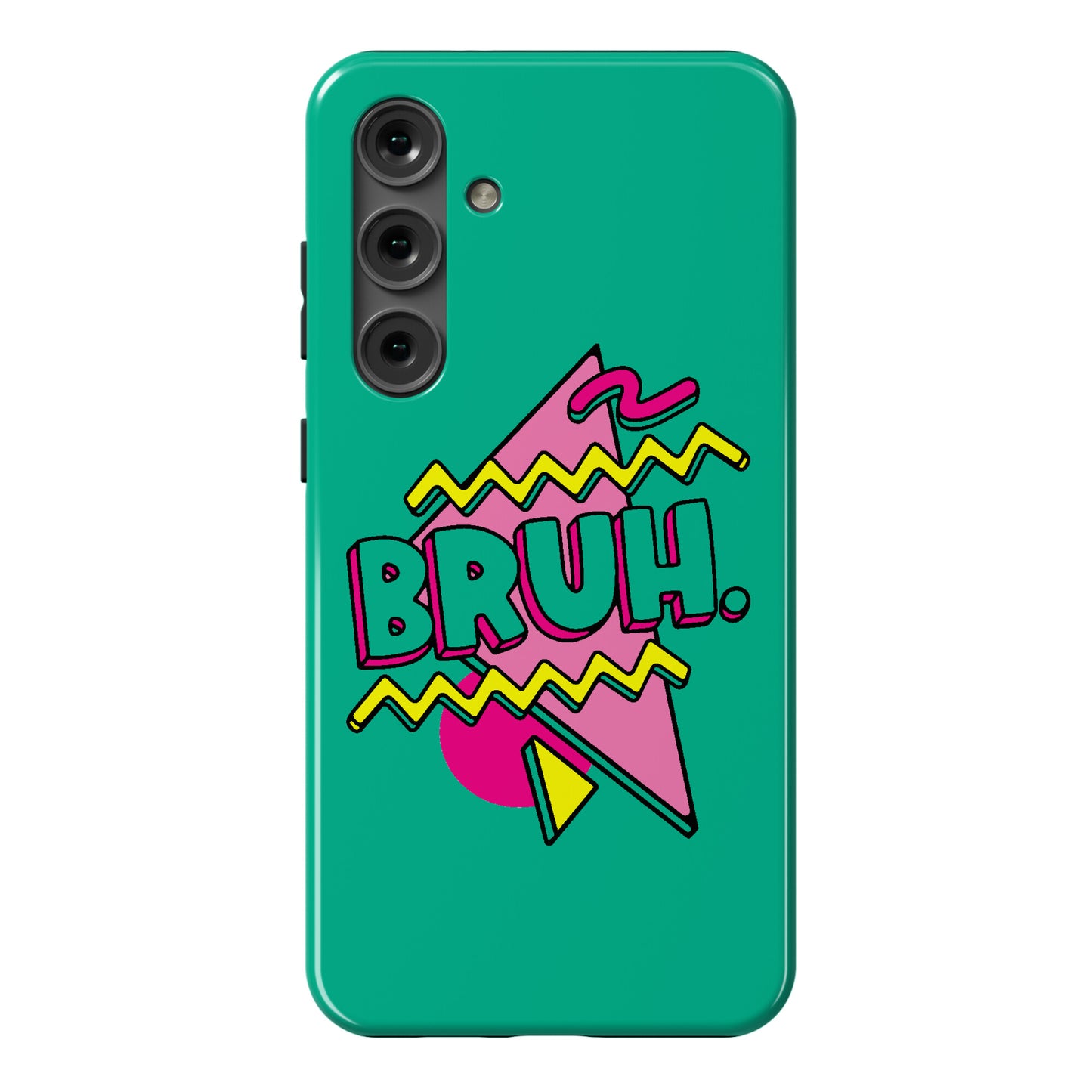 Bruh 90s Parody Phone Case