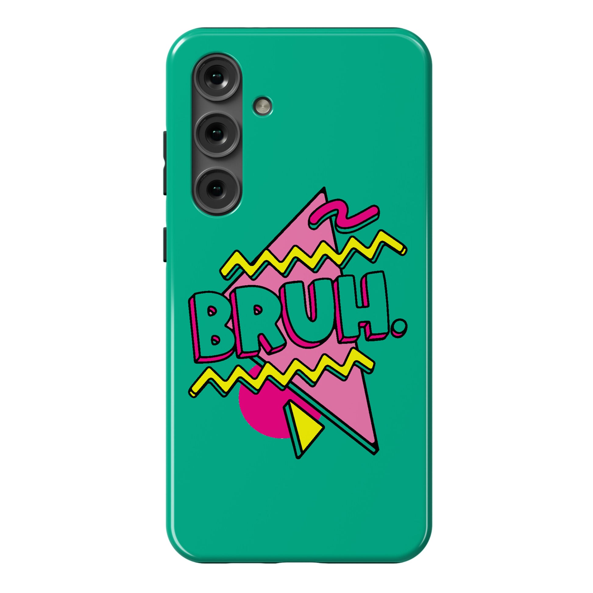 Bruh 90s Parody Phone Case