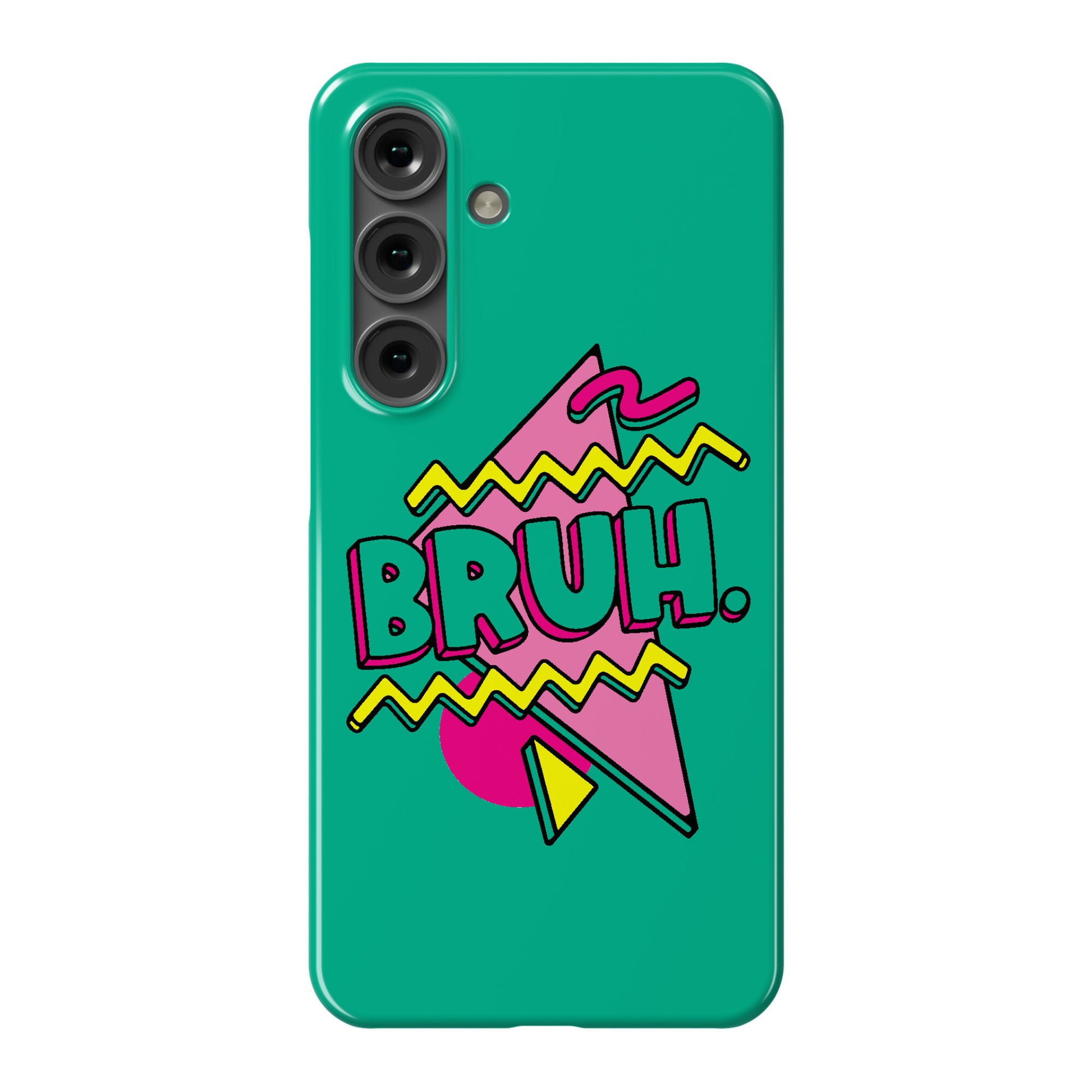 Bruh 90s Parody Phone Case