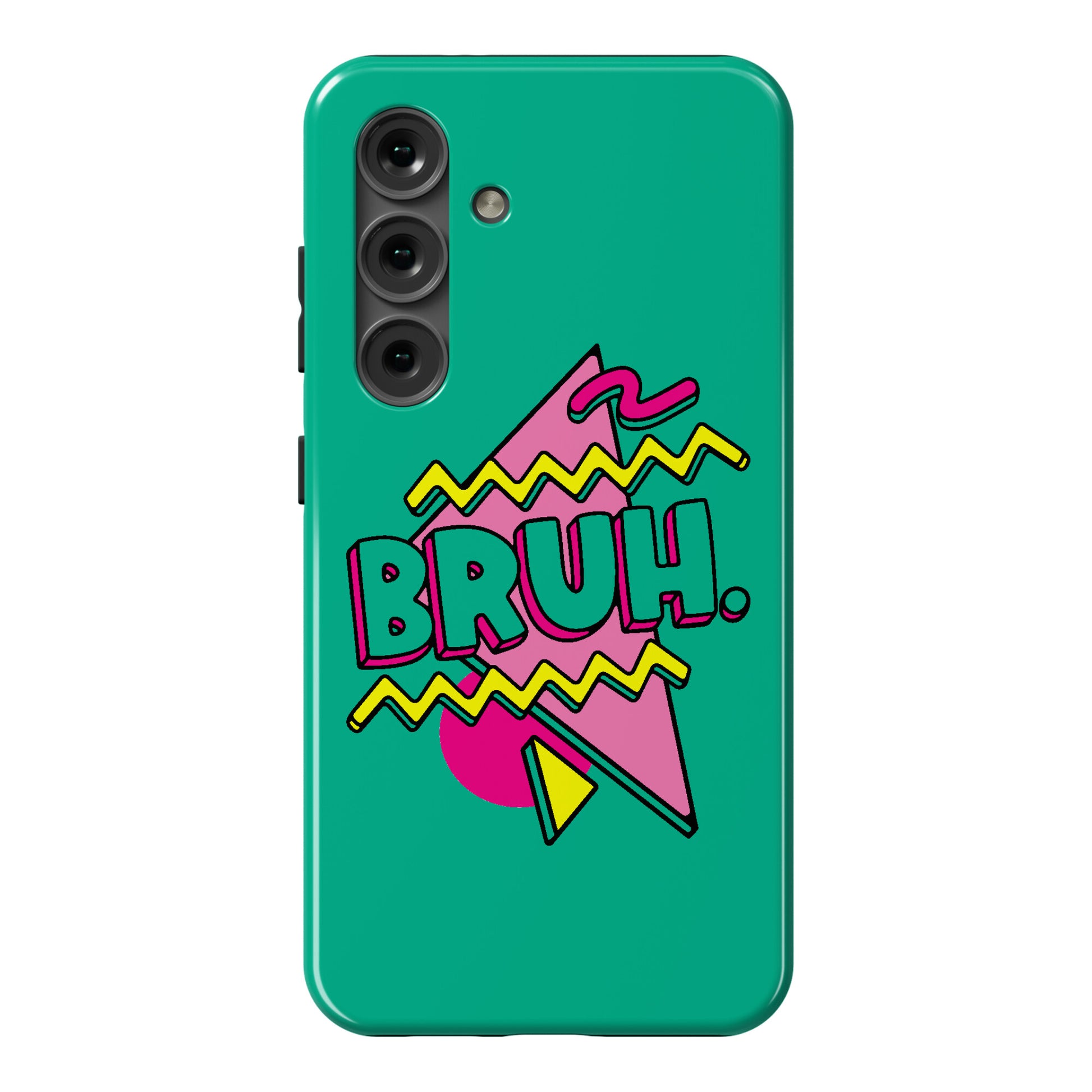 Bruh 90s Parody Phone Case