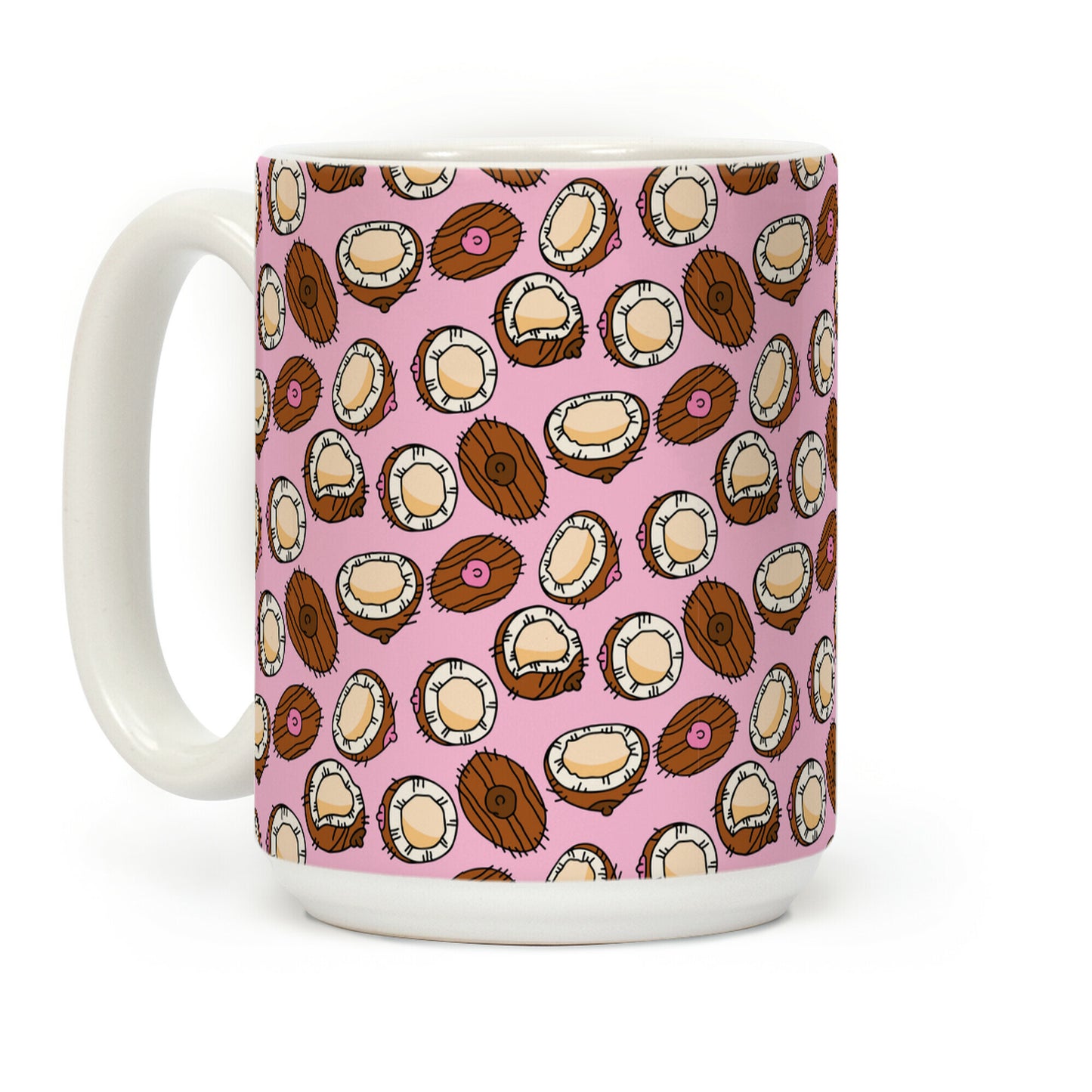 Coconut Titty Pattern Coffee Mug