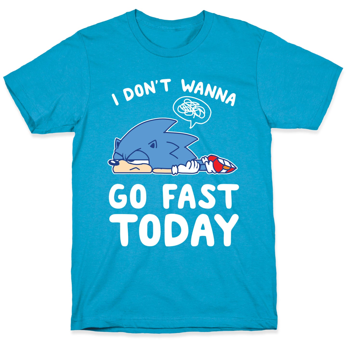 I Don't Wanna Go Fast Today Unisex Triblend Tee