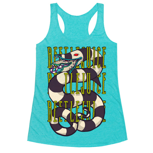 Beetlejuice Beetlejuice Beetlejuice Racerback Tank