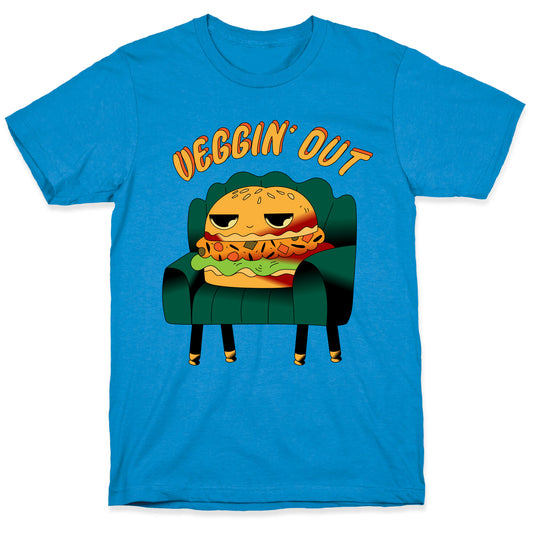 Veggin' Out Veggie Burger T-Shirt