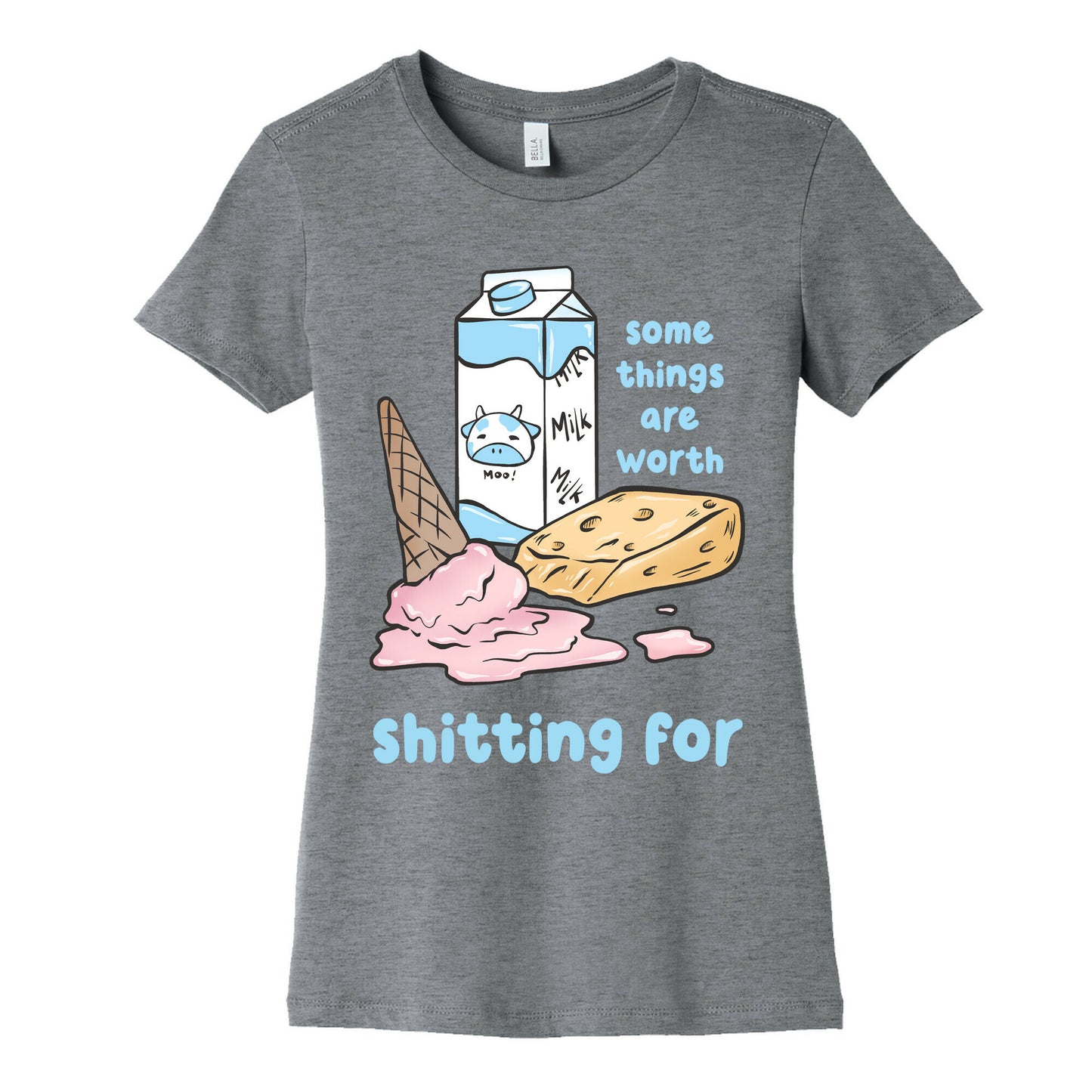 Some Things Are Worth Shitting For Women's Cotton Tee