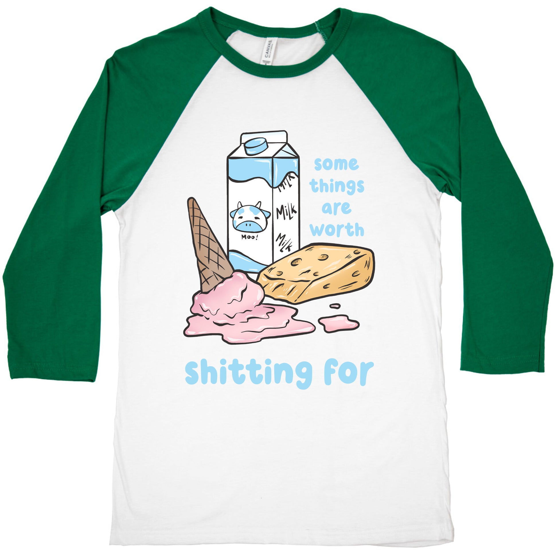Some Things Are Worth Shitting For Baseball Tee
