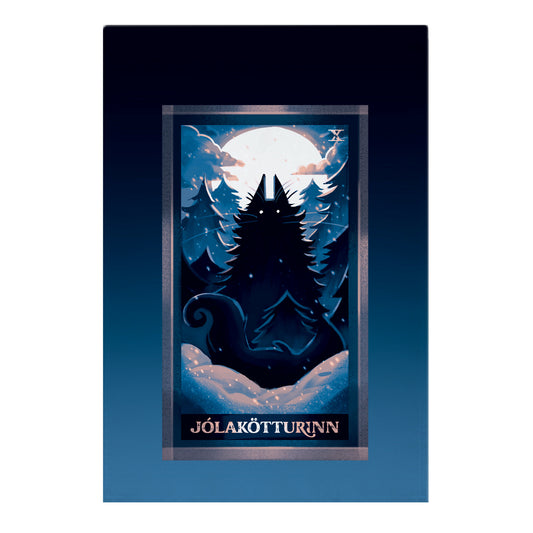 Yule Cat Tarot Card Jlaktturinn Garden Flag