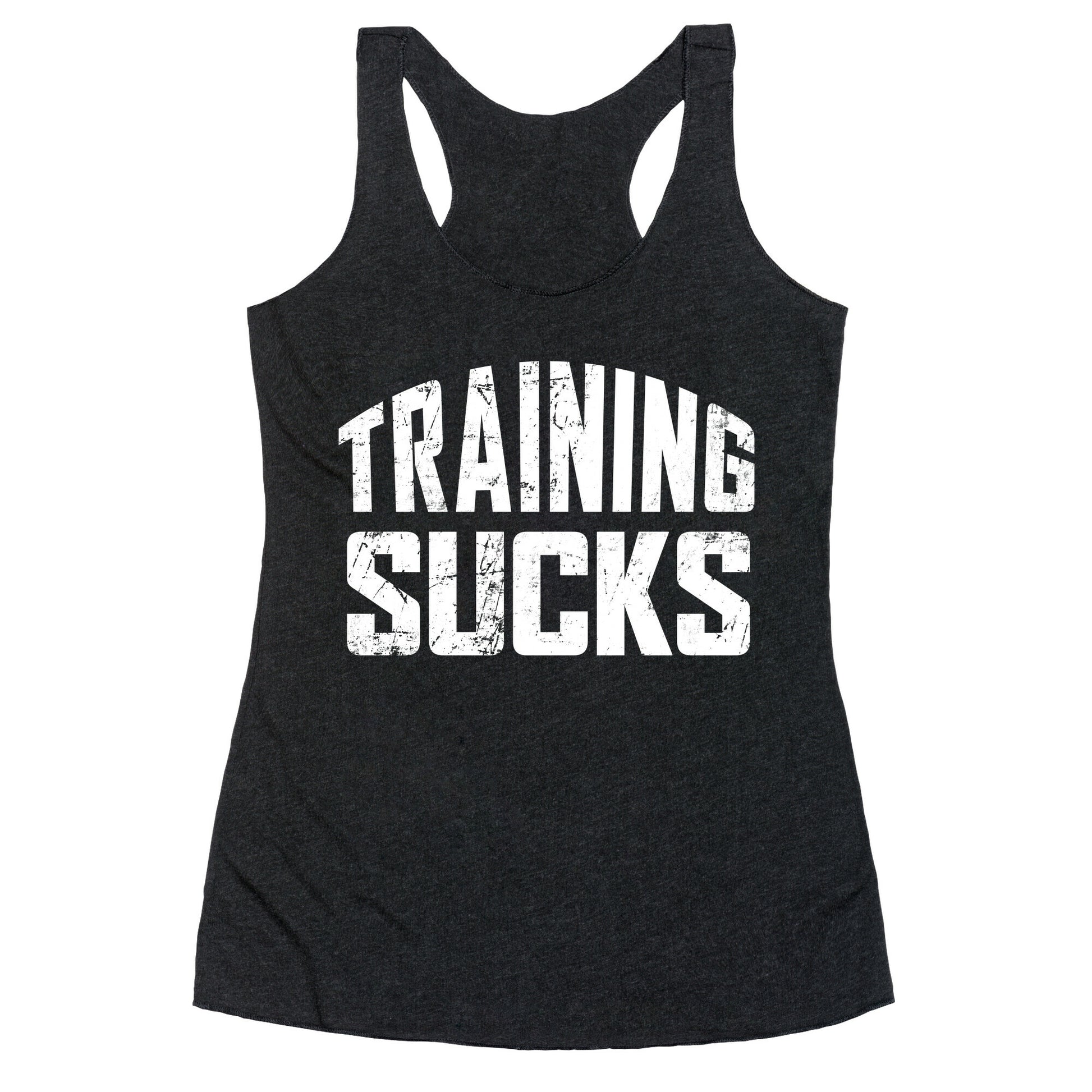 Training Sucks Racerback Tank