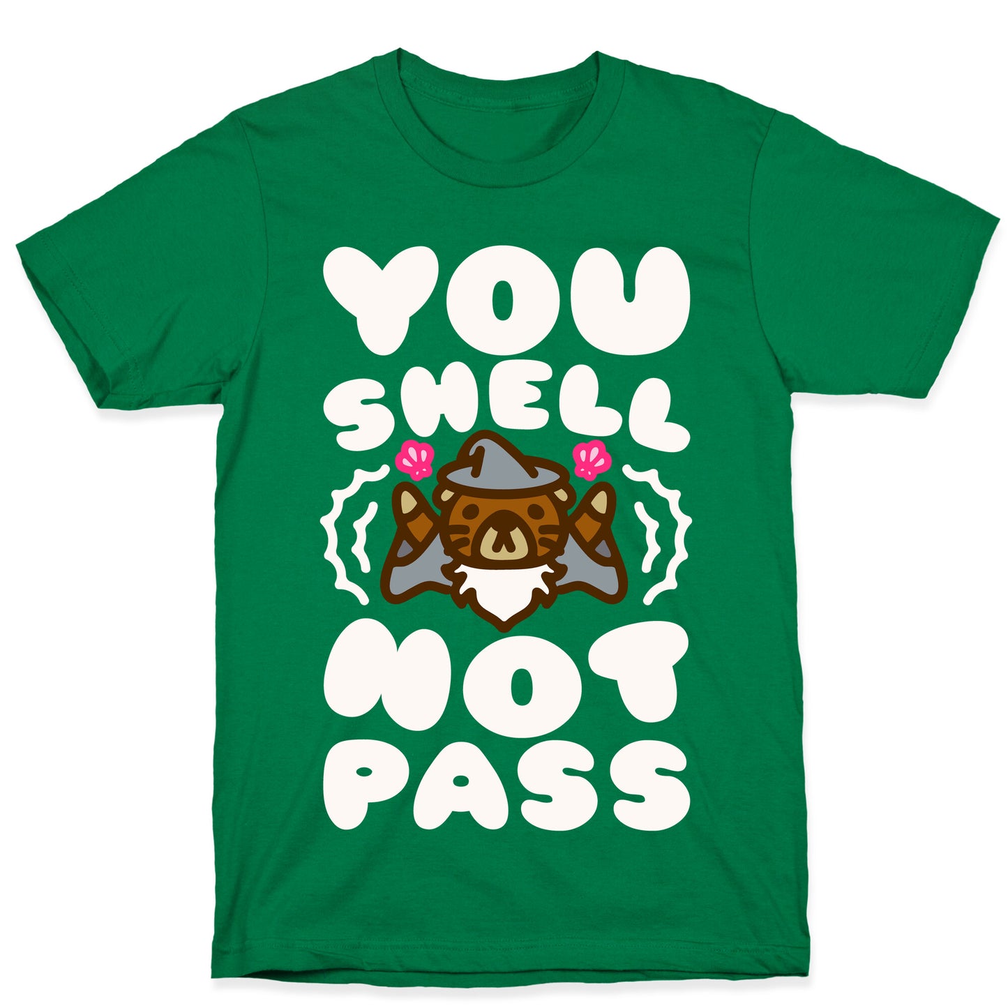 You Shell Not Pass Otter Parody T-Shirt