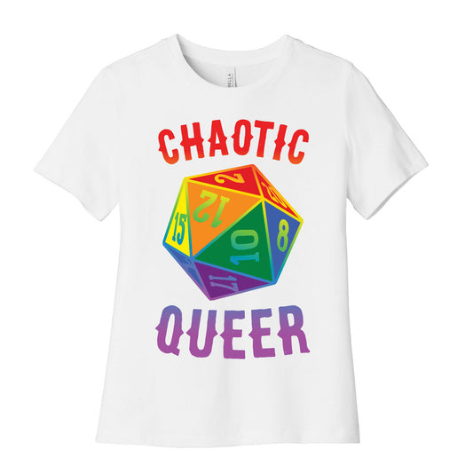 Chaotic Queer Women's Cotton Tee