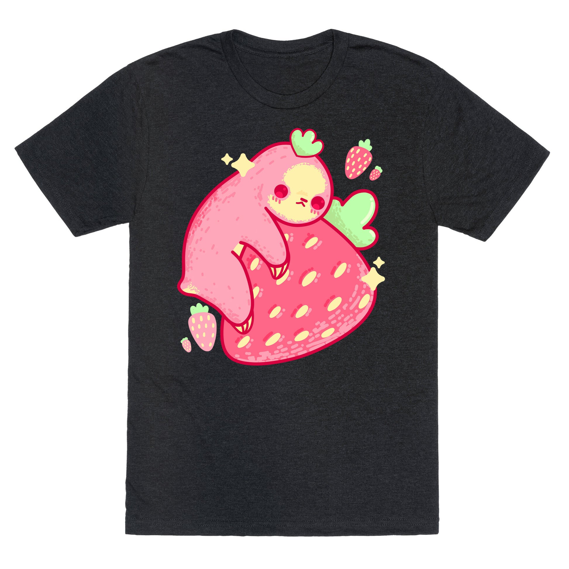 Strawberry Sloth Unisex Triblend Tee