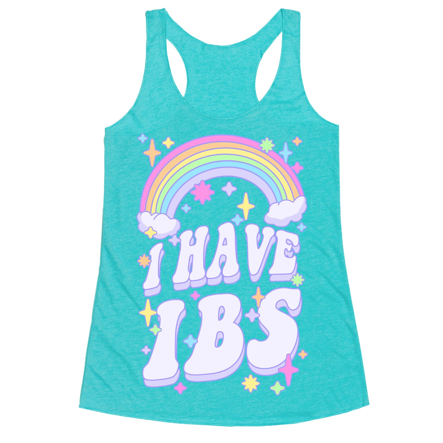 I Have IBS Racerback Tank