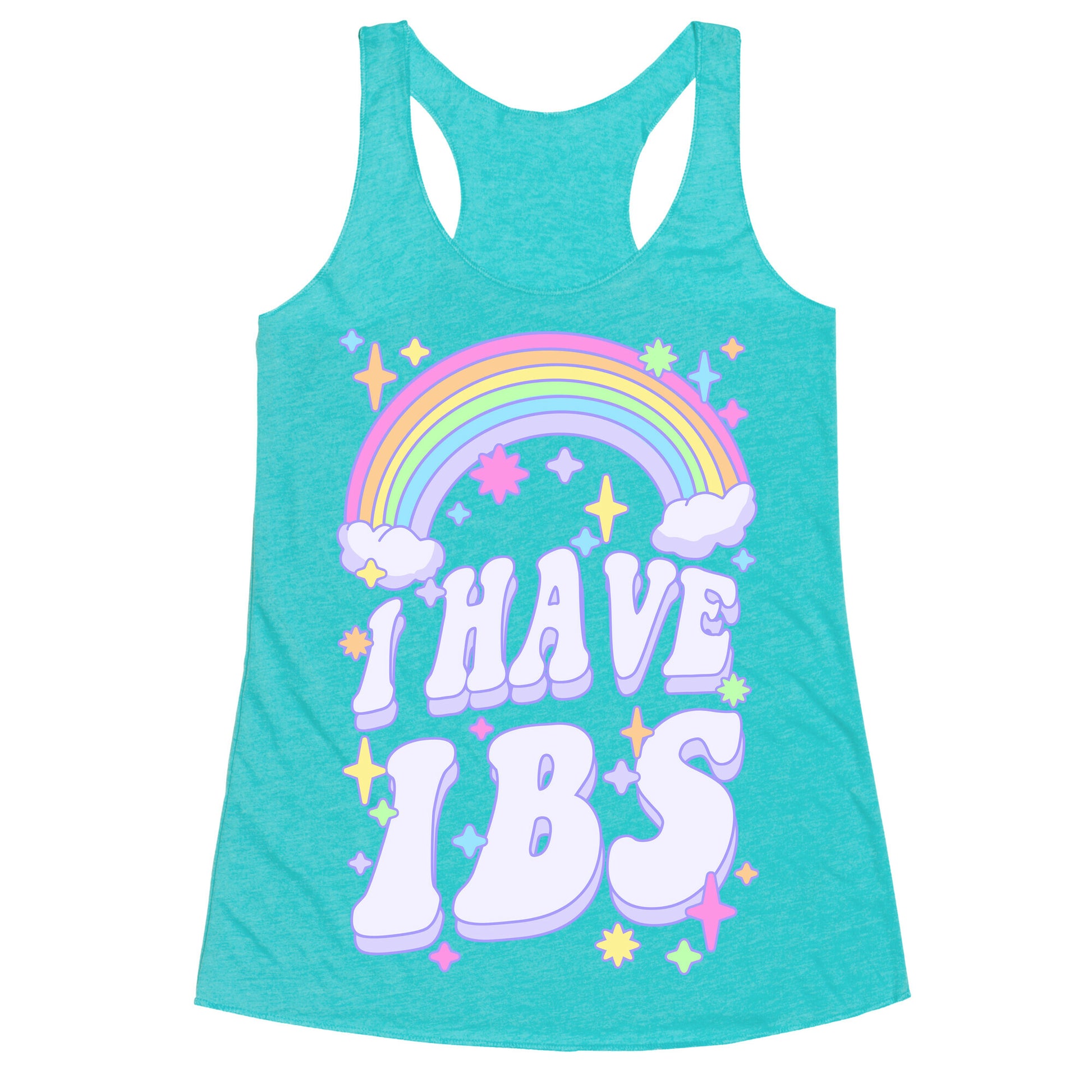 I Have IBS Racerback Tank