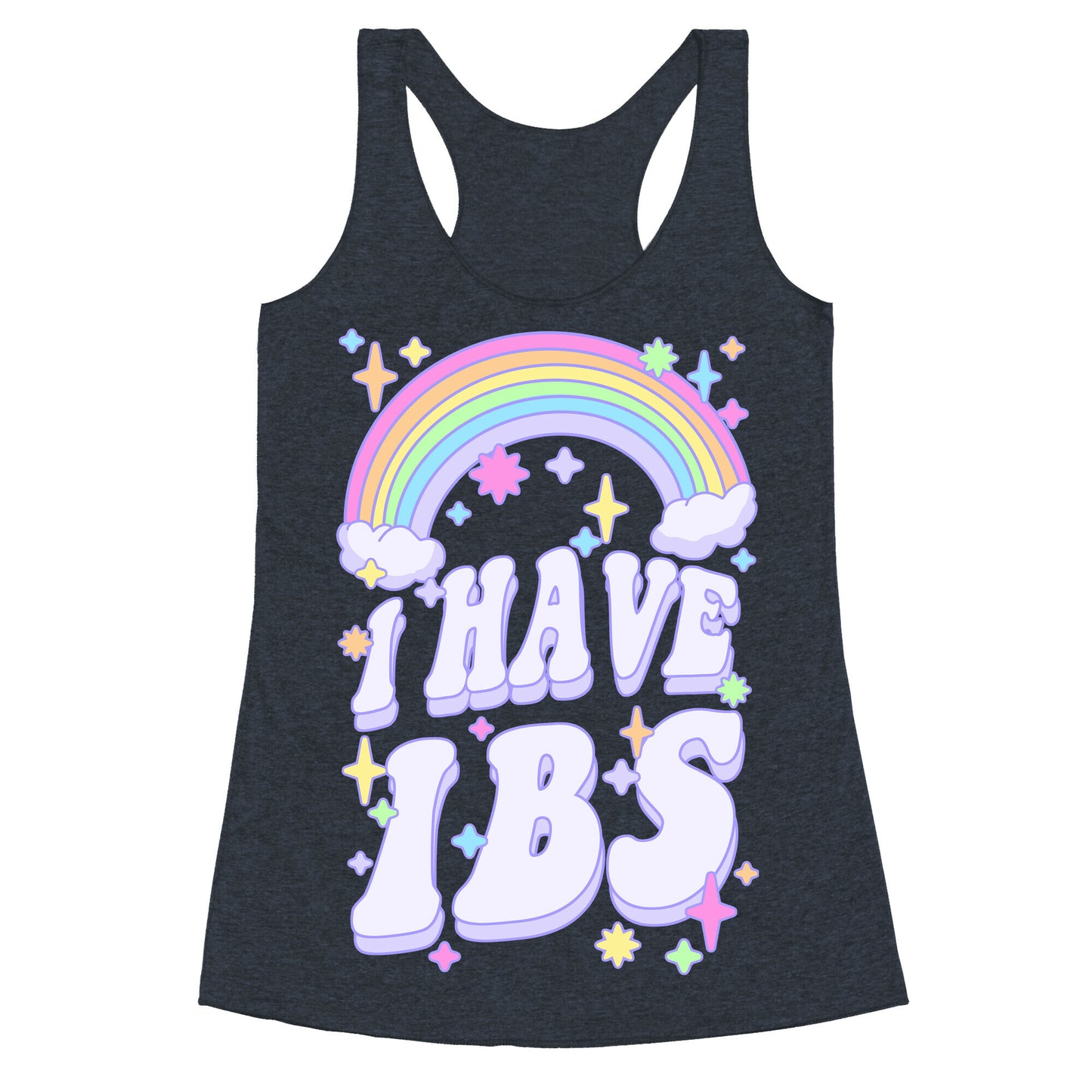 I Have IBS Racerback Tank