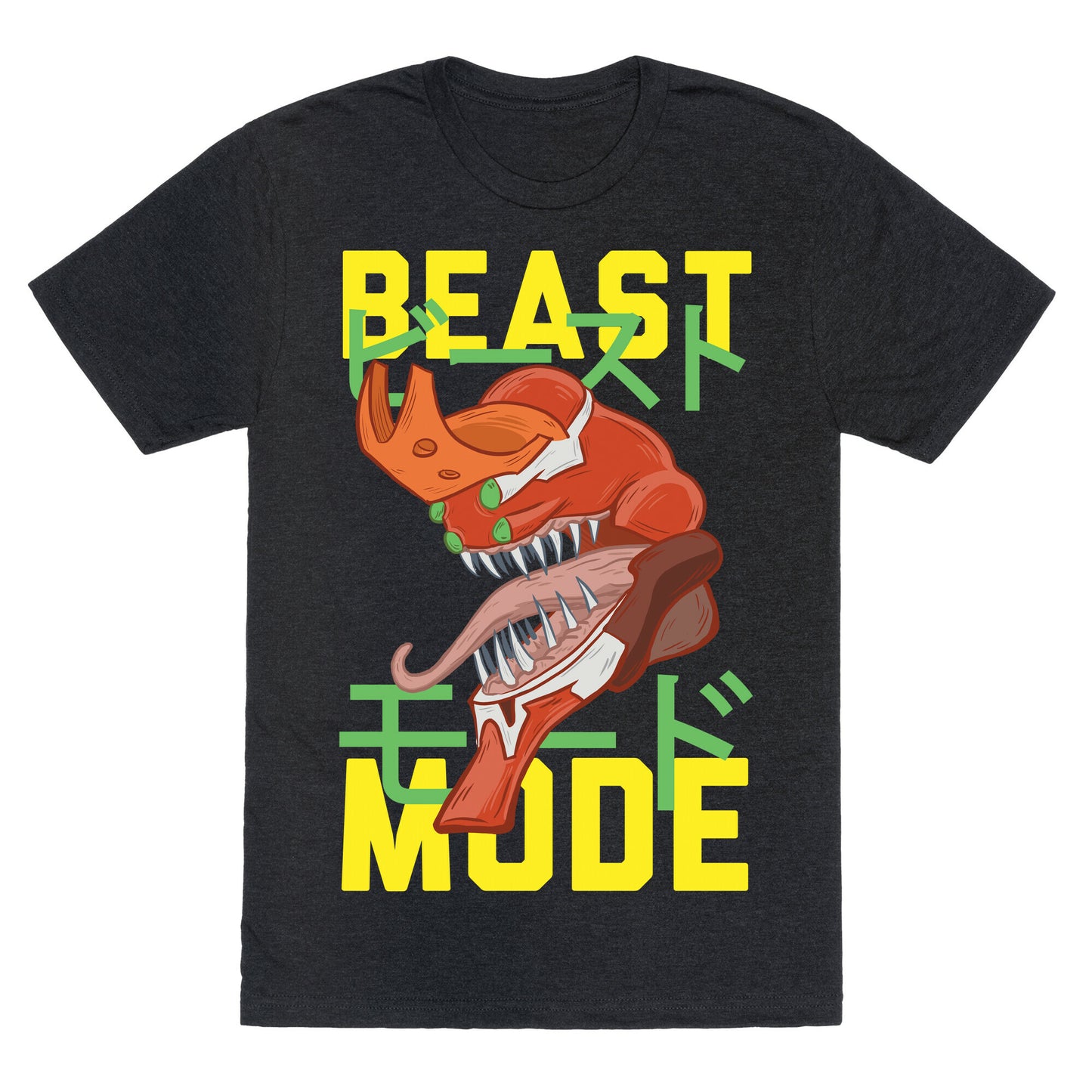 Beast Mode Eva Parody Unisex Triblend Tee