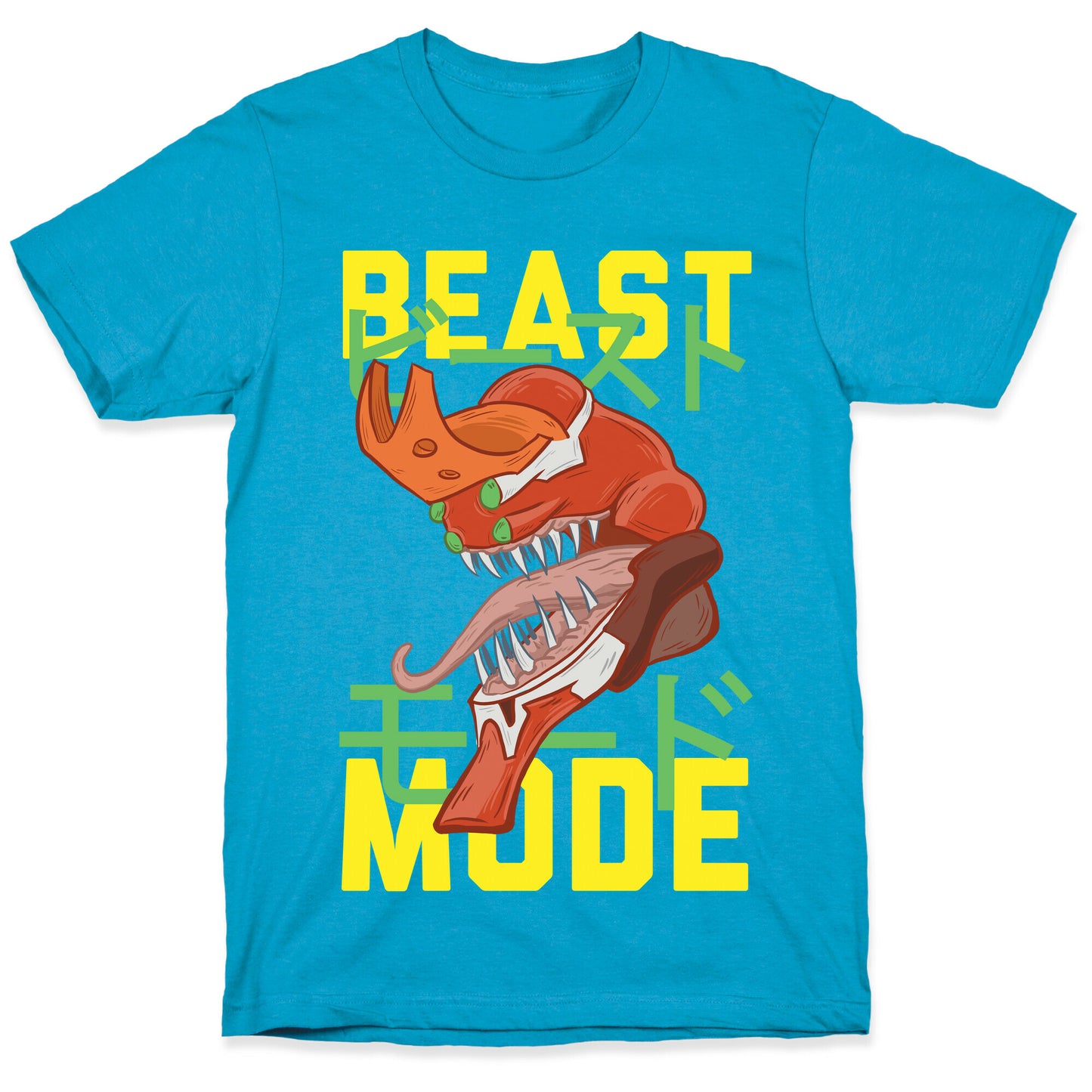 Beast Mode Eva Parody Unisex Triblend Tee