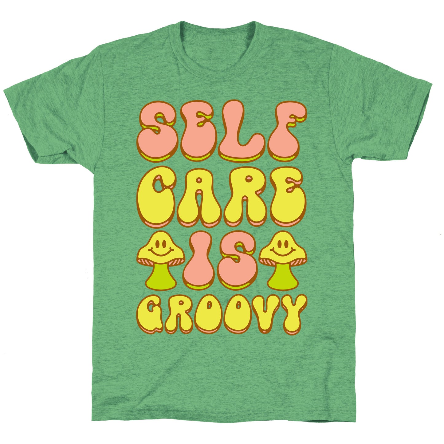 Self Care Is Groovy Unisex Triblend Tee