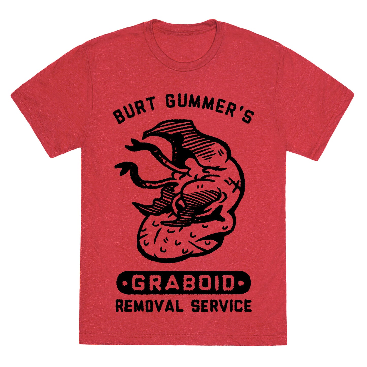 Burt Gummer's Graboid Removal Service Unisex Triblend Tee