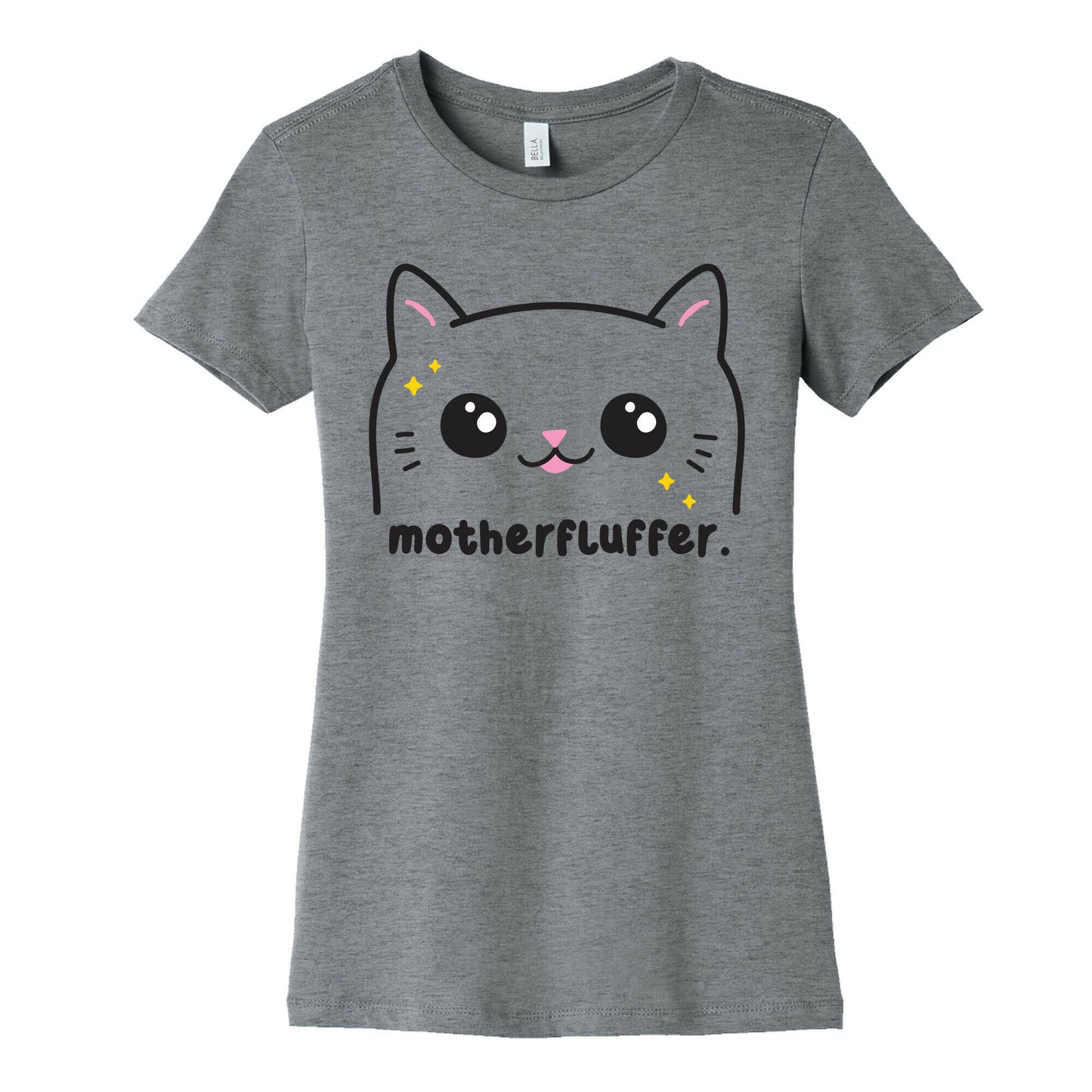 Cuss Cat Motherfluffer Women's Cotton Tee