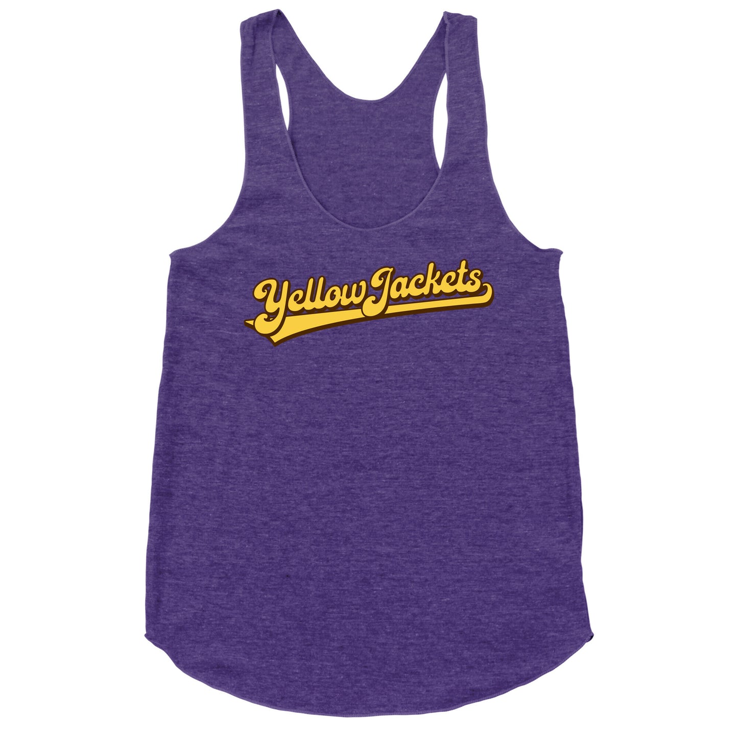 Yellow Jackets Parody Racerback Tank