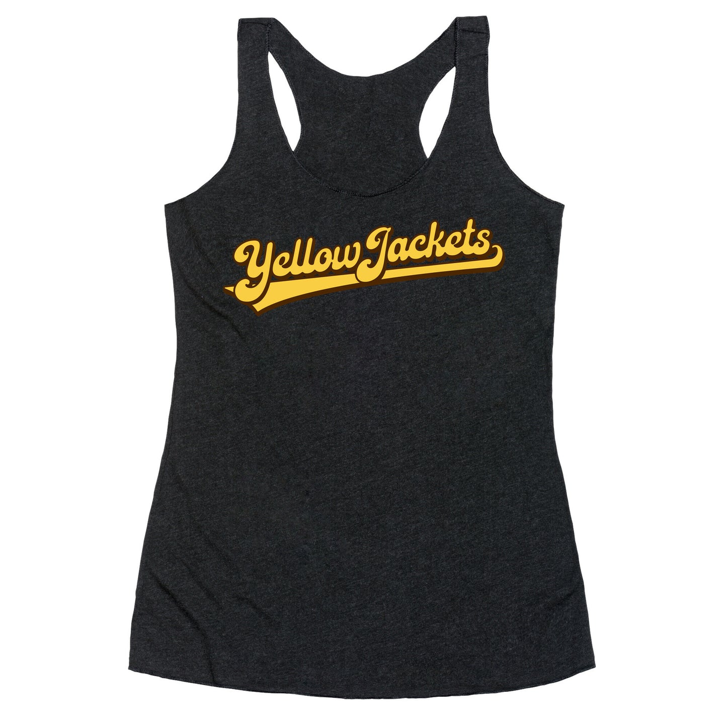Yellow Jackets Parody Racerback Tank