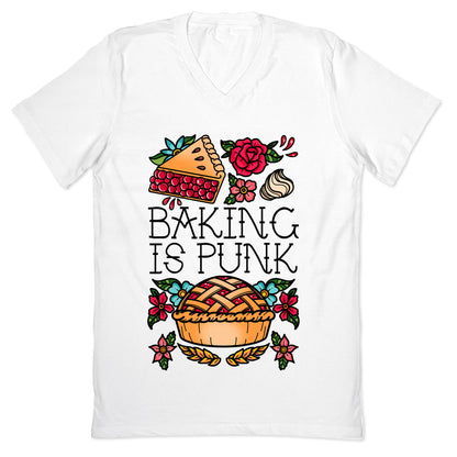 Baking Is Punk V-Neck
