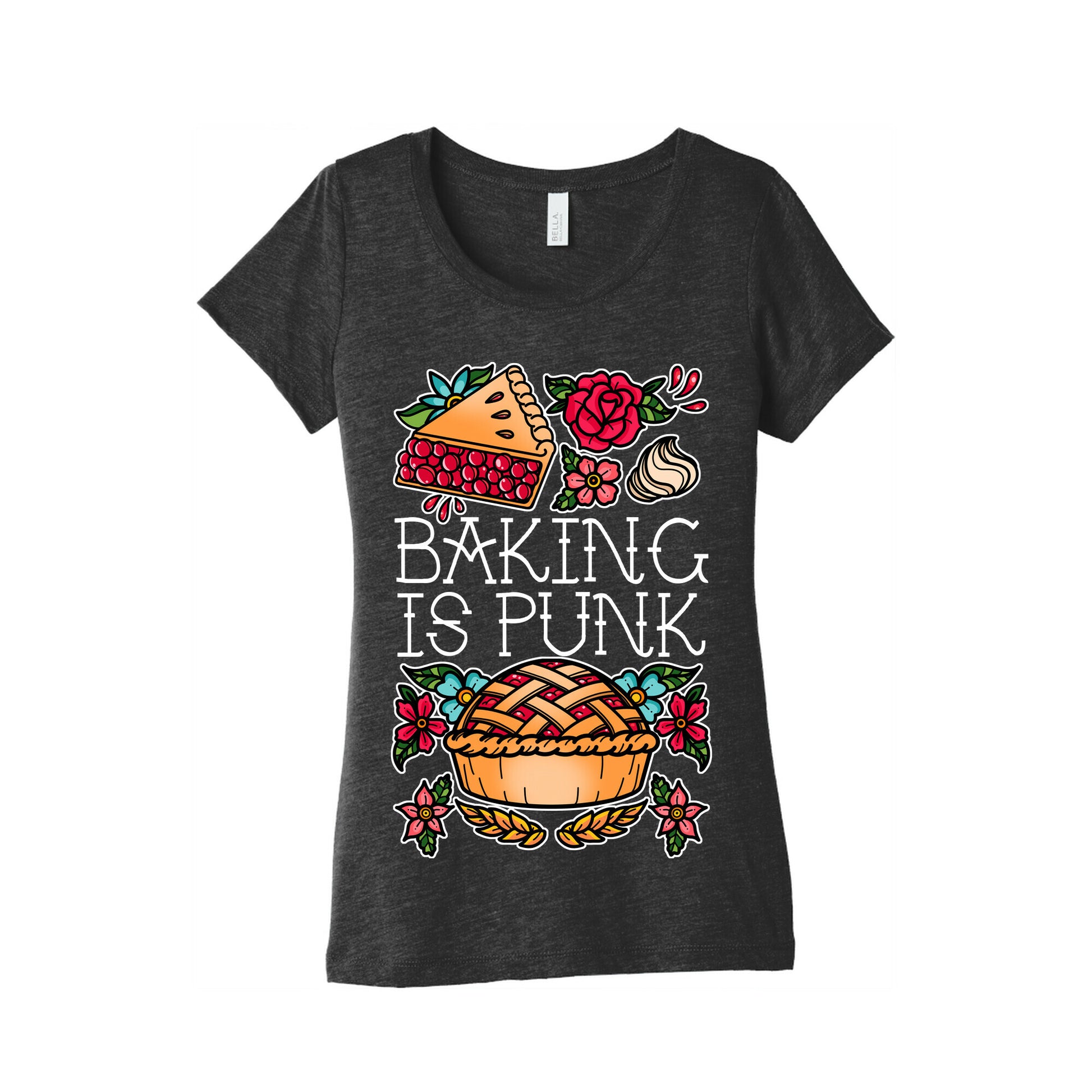 Baking Is Punk Women's Triblend Tee