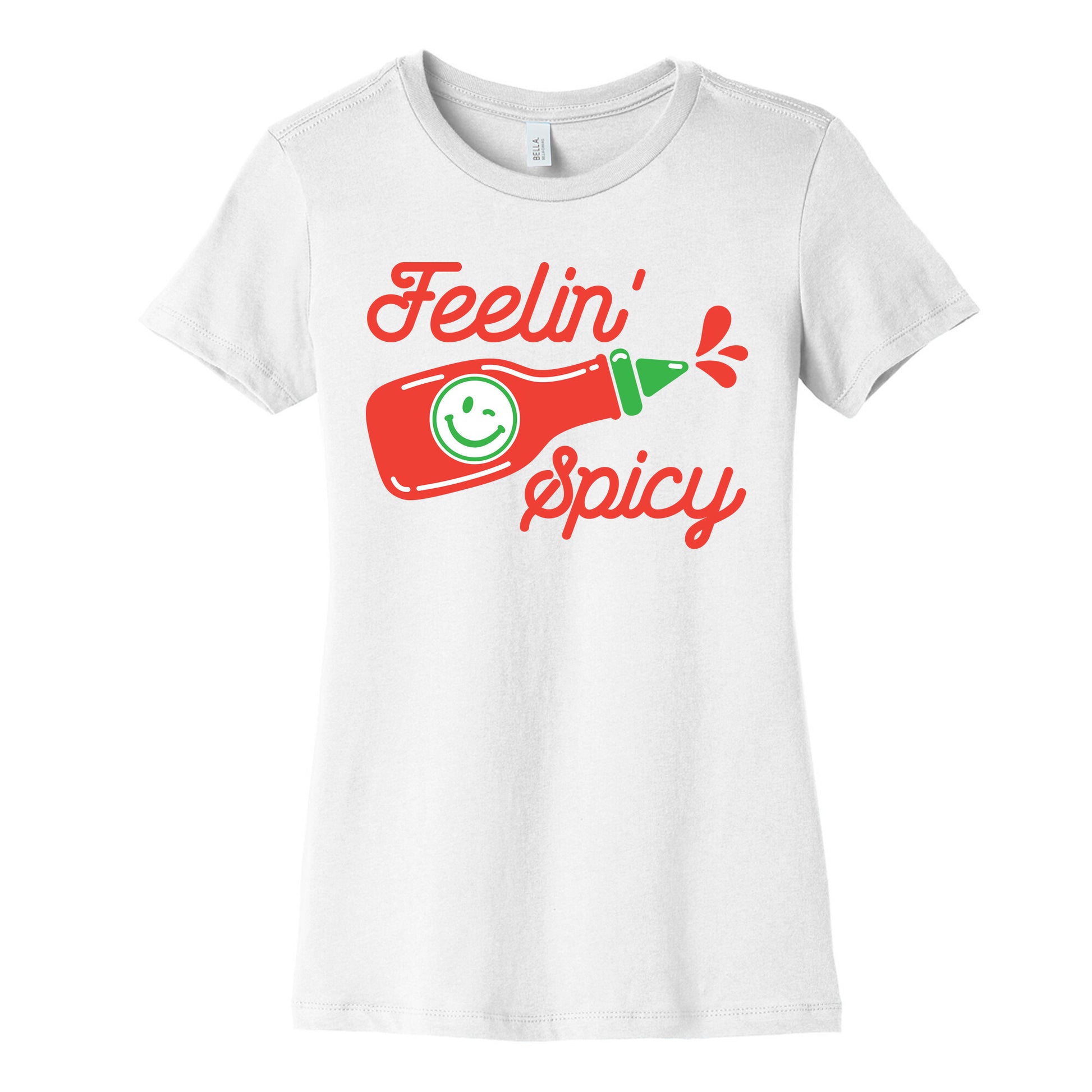 Feelin' Spicy Hot Sauce Women's Cotton Tee