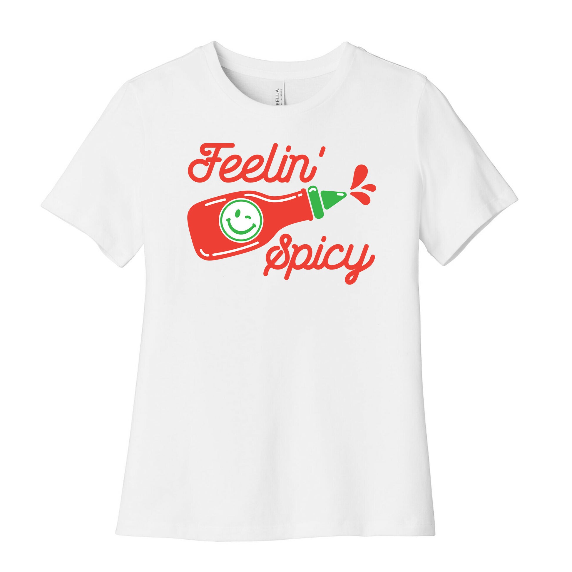 Feelin' Spicy Hot Sauce Women's Cotton Tee