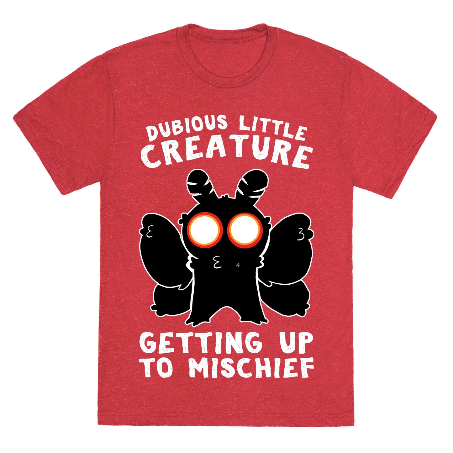 Dubious Little Creature Mothman Unisex Triblend Tee