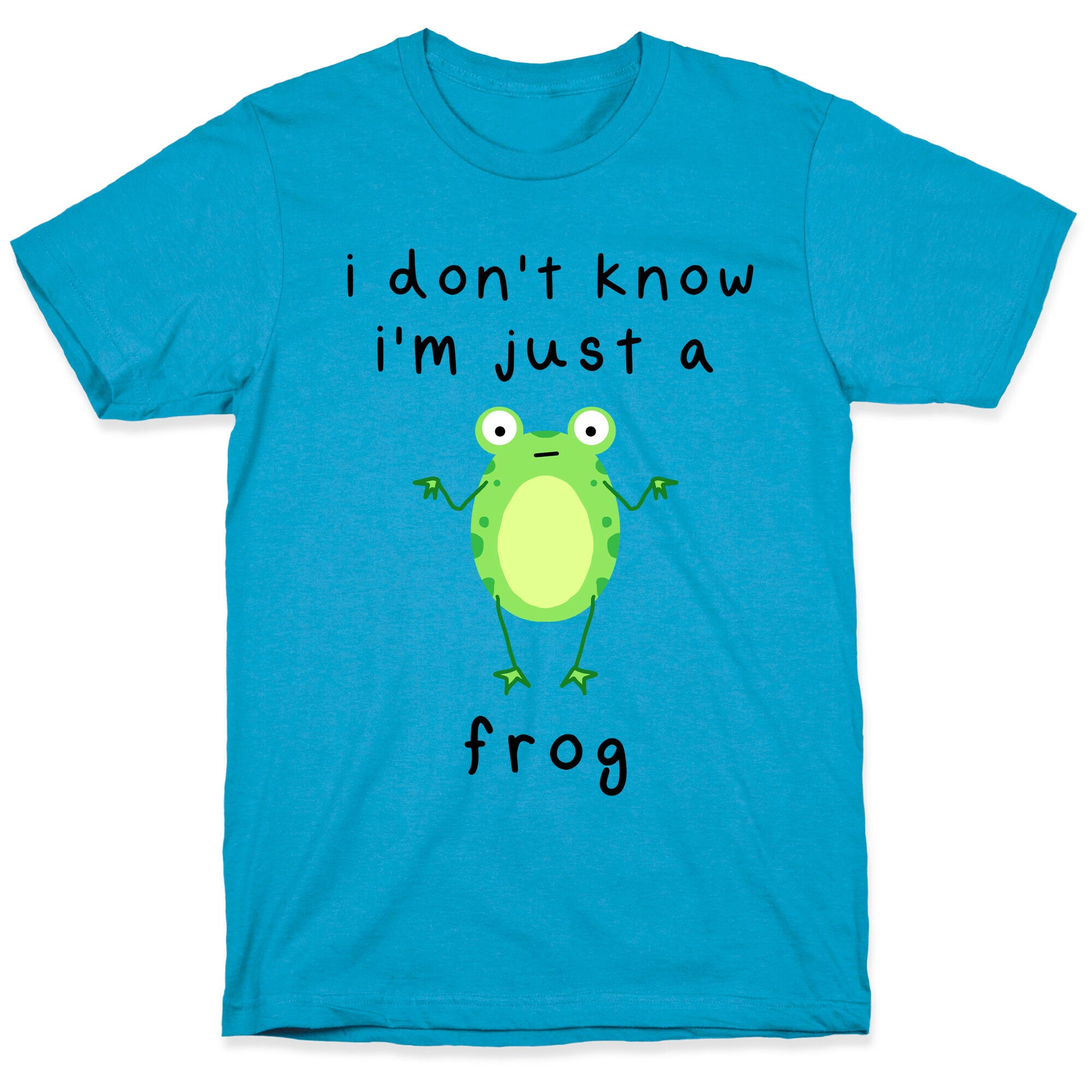 I Don't Know I'm Just A Frog Unisex Triblend Tee