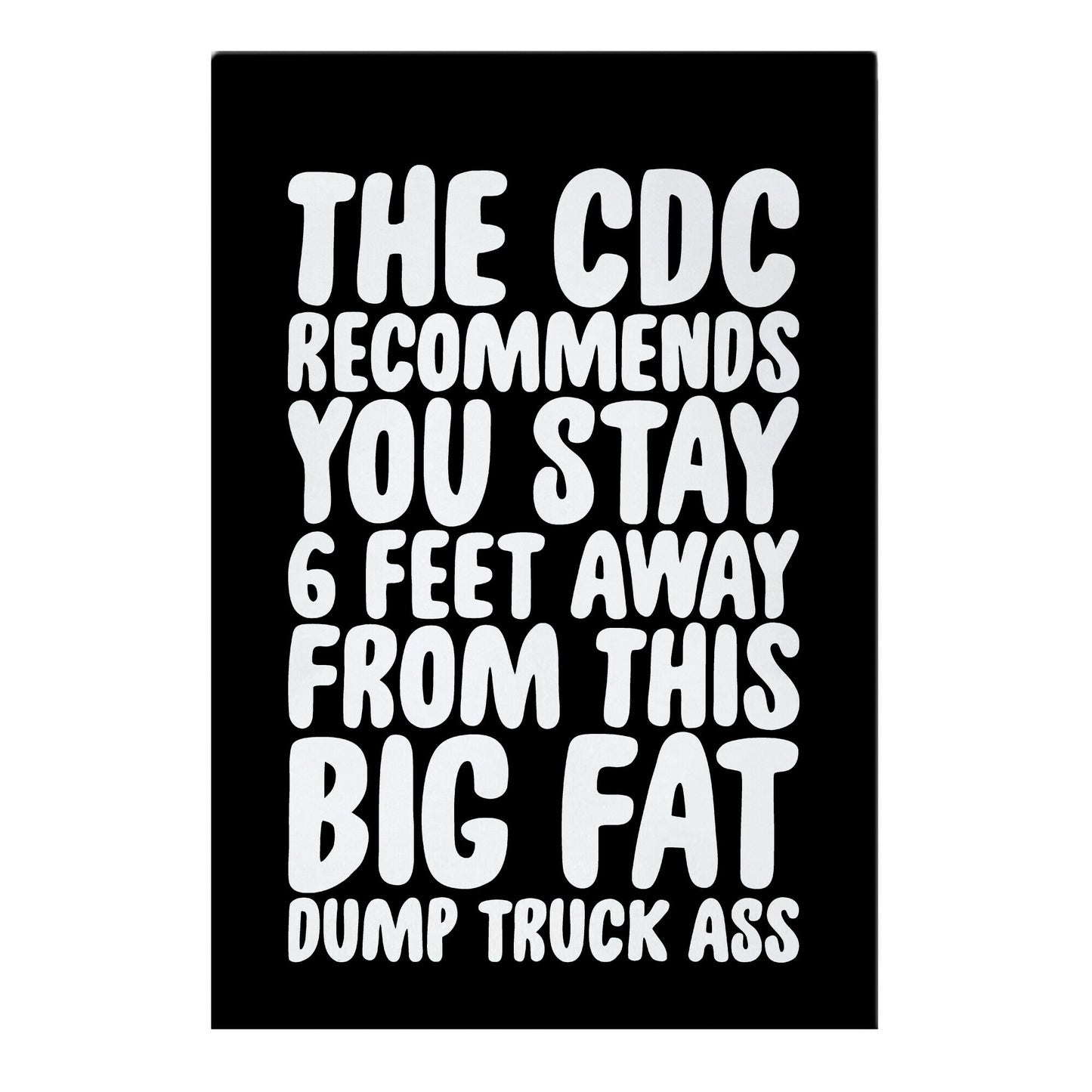 The CDC Recommends You Stay 6 Feet Away From This Ass Garden Flag