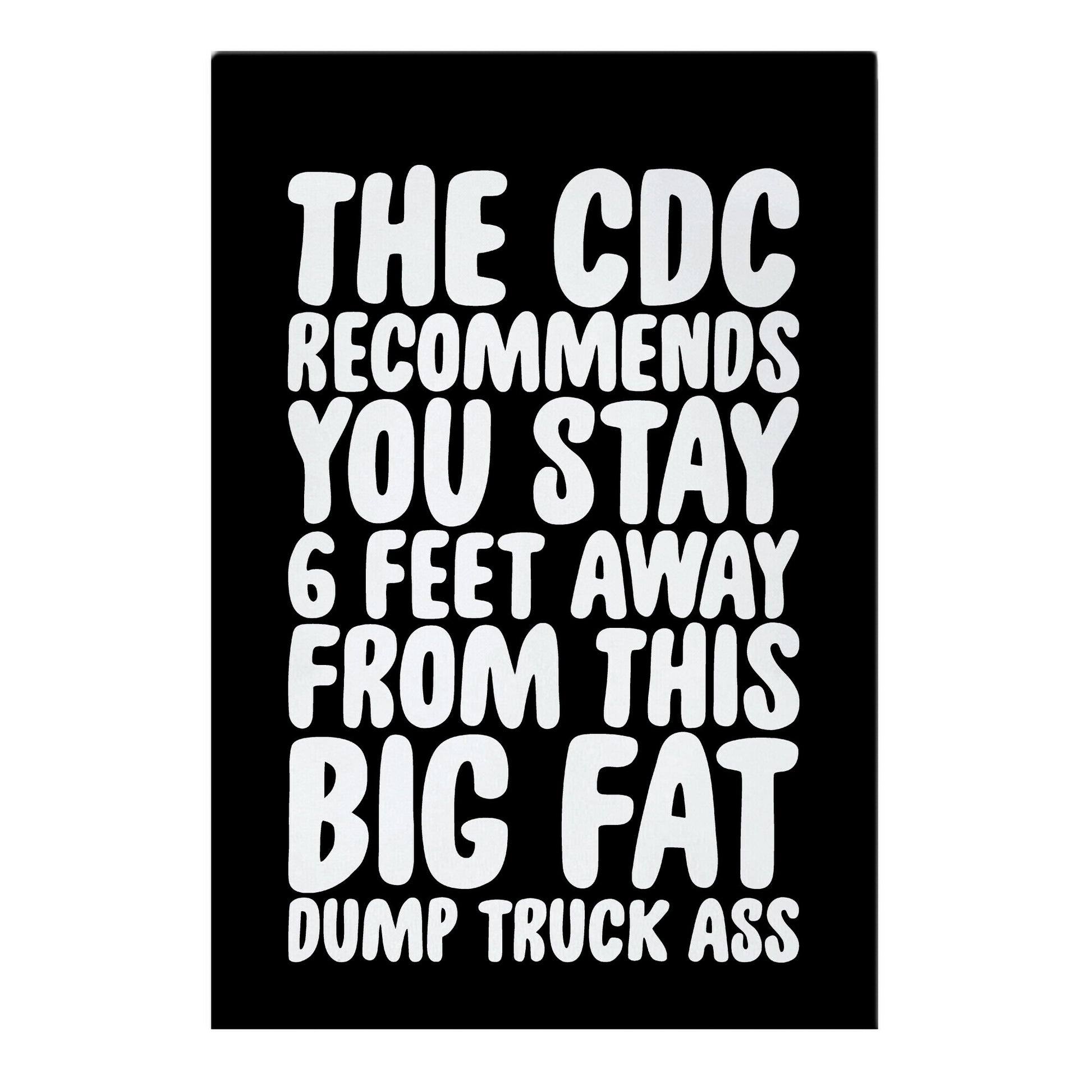 The CDC Recommends You Stay 6 Feet Away From This Ass Garden Flag