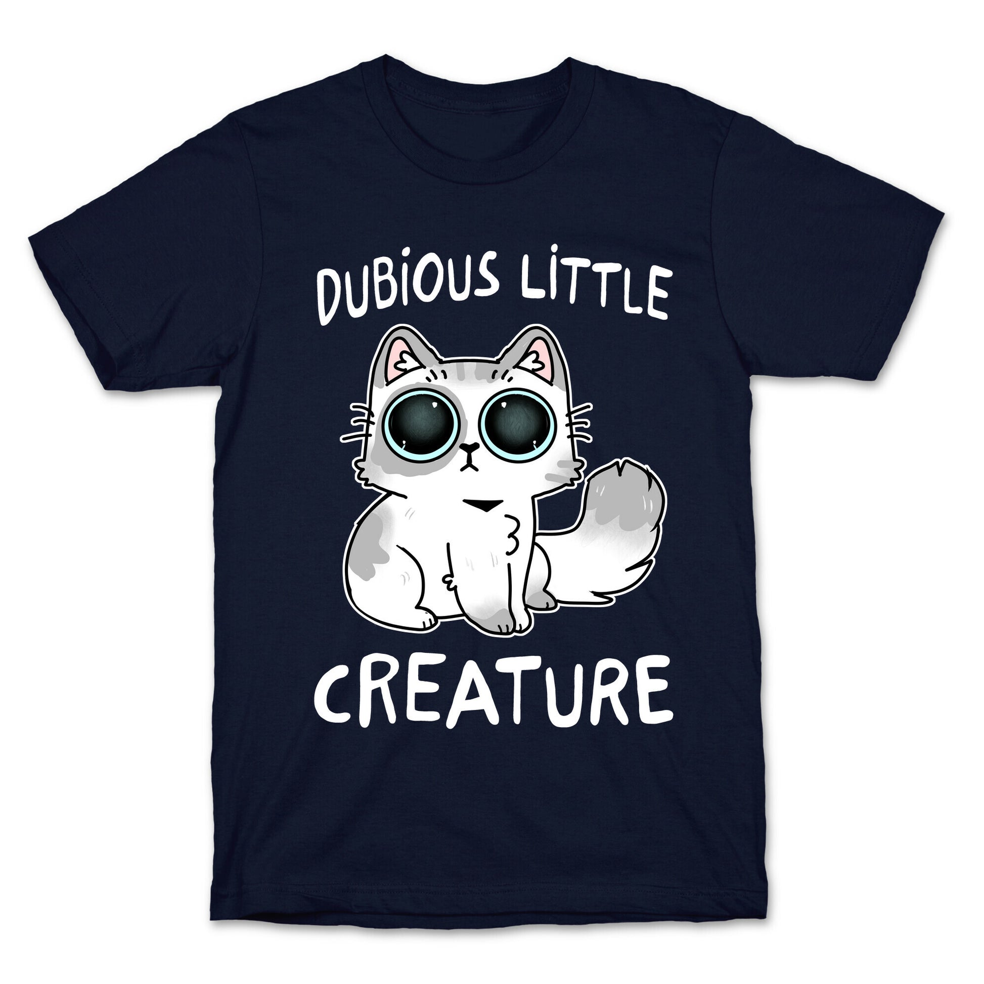 Dubious Little Creature Cat T-Shirt