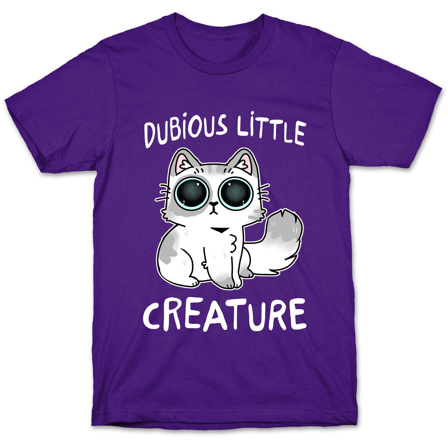 Dubious Little Creature Cat T-Shirt